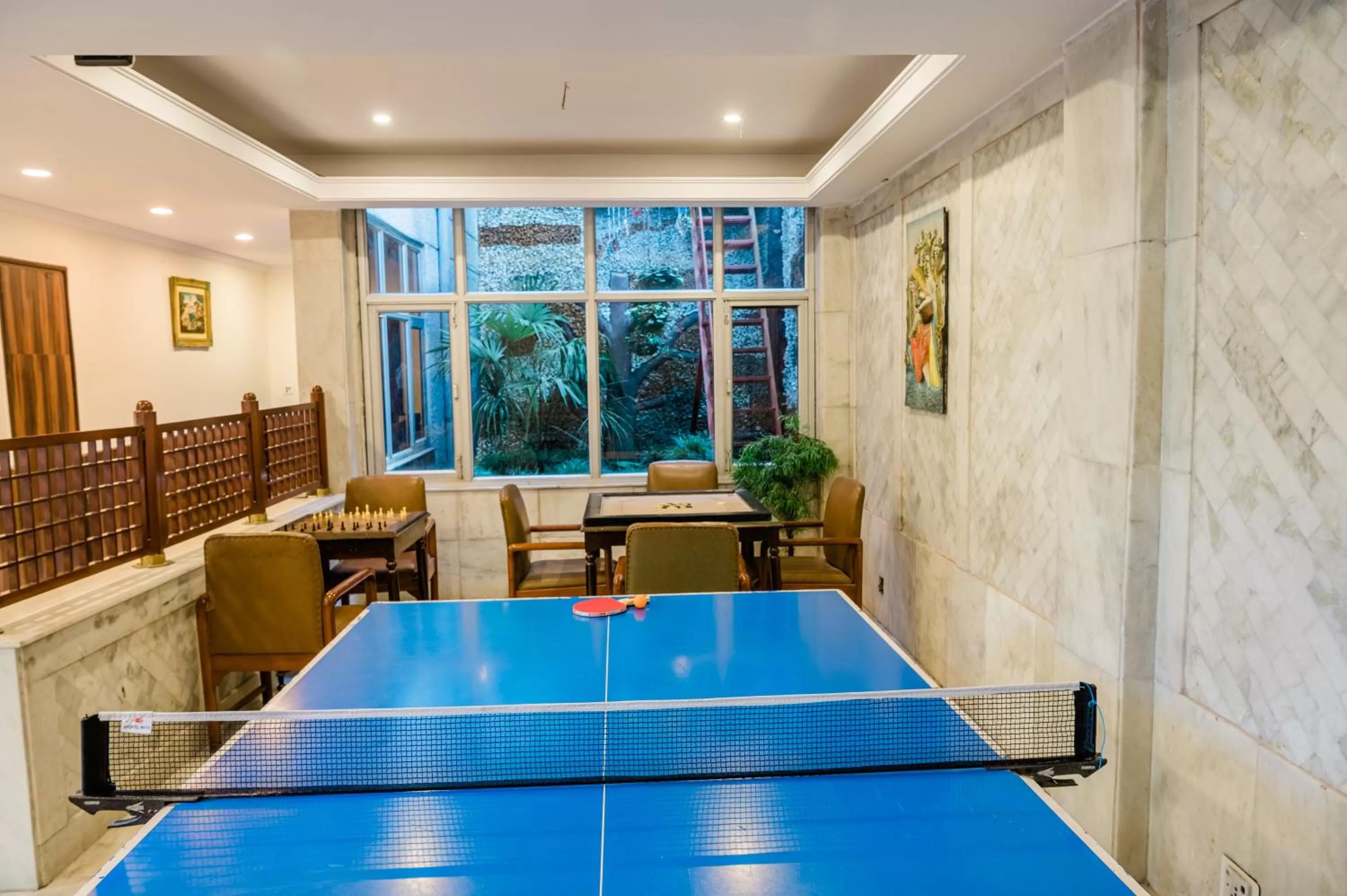 Game Room in Hotel Shiva Continental