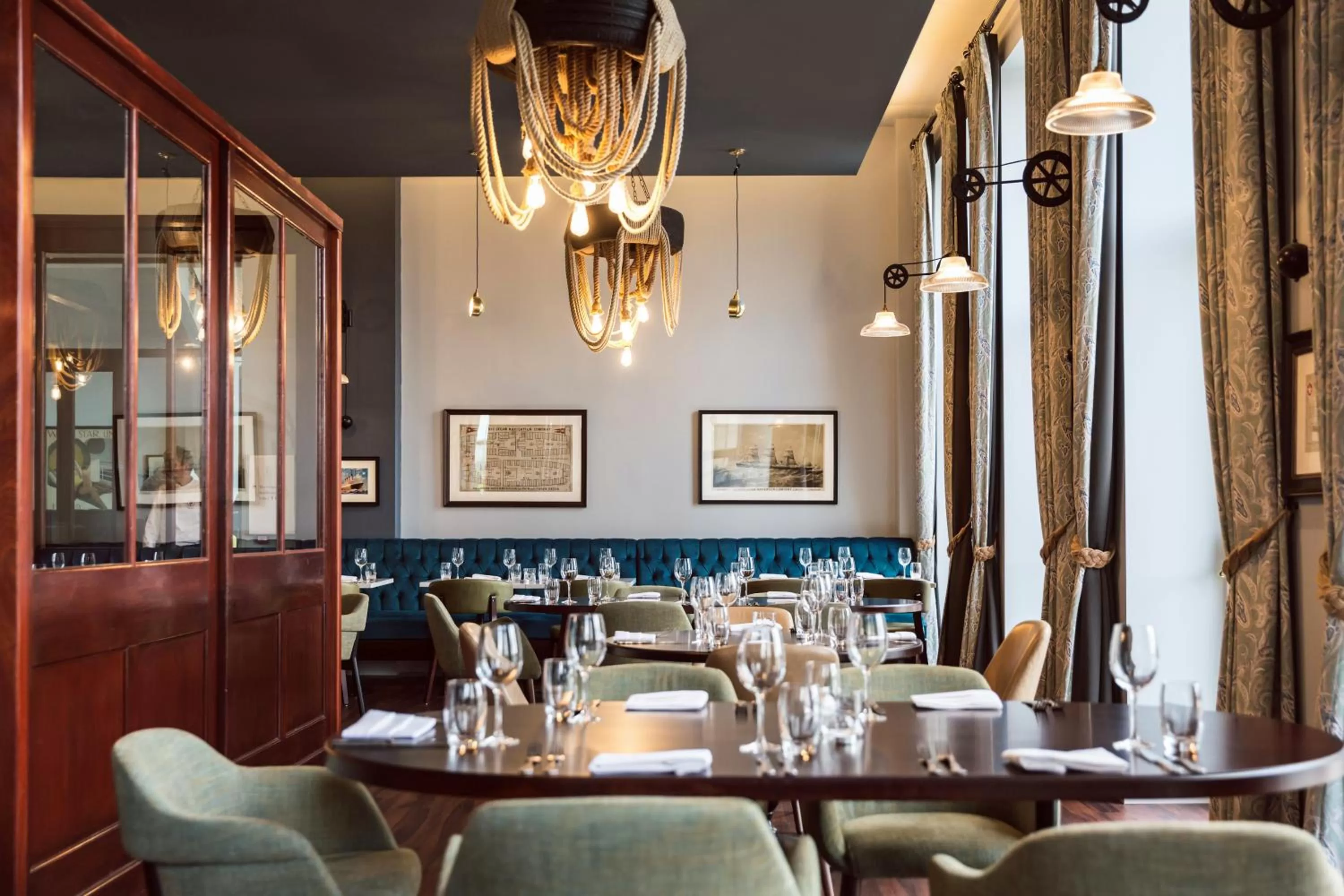 Restaurant/places to eat in Titanic Hotel Belfast