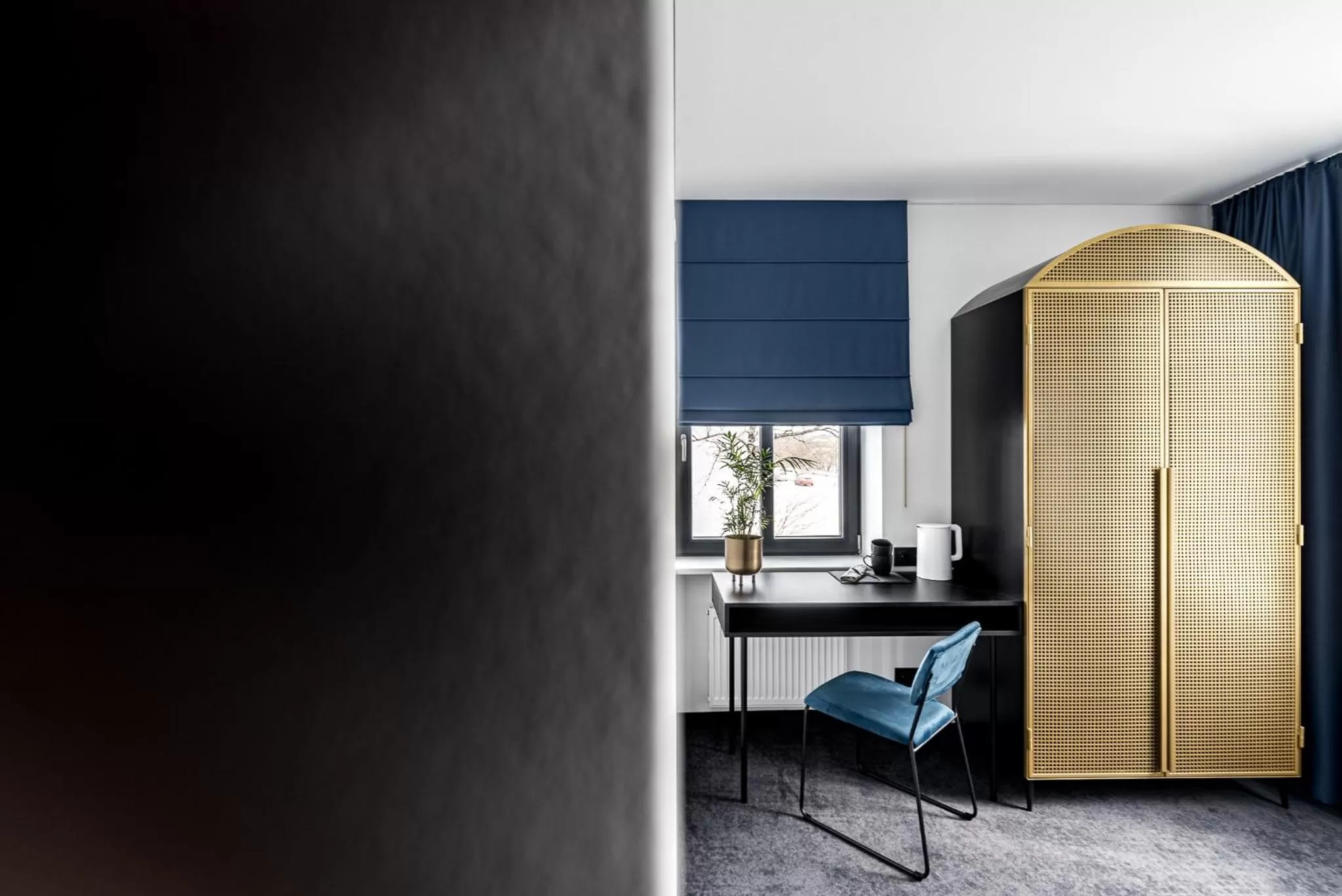 Living room in Berman House