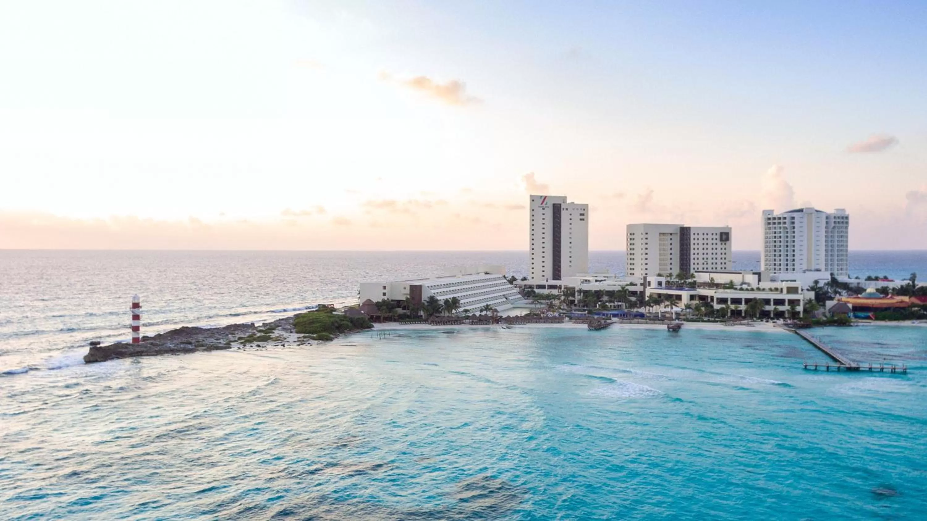 Bird's eye view in Hyatt Ziva Cancun All-Inclusive
