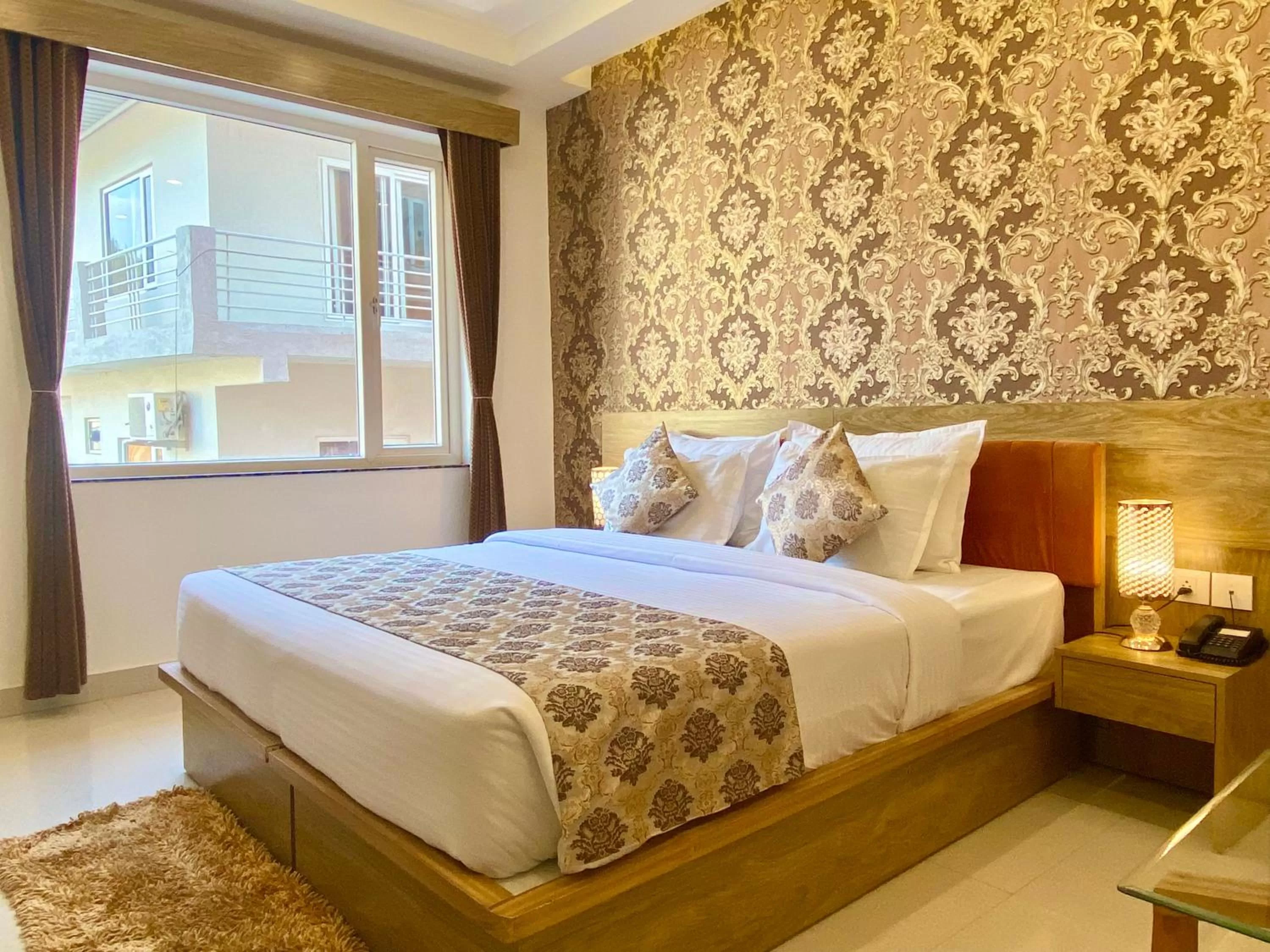 Bed in Arogyadham Wellness Retreat