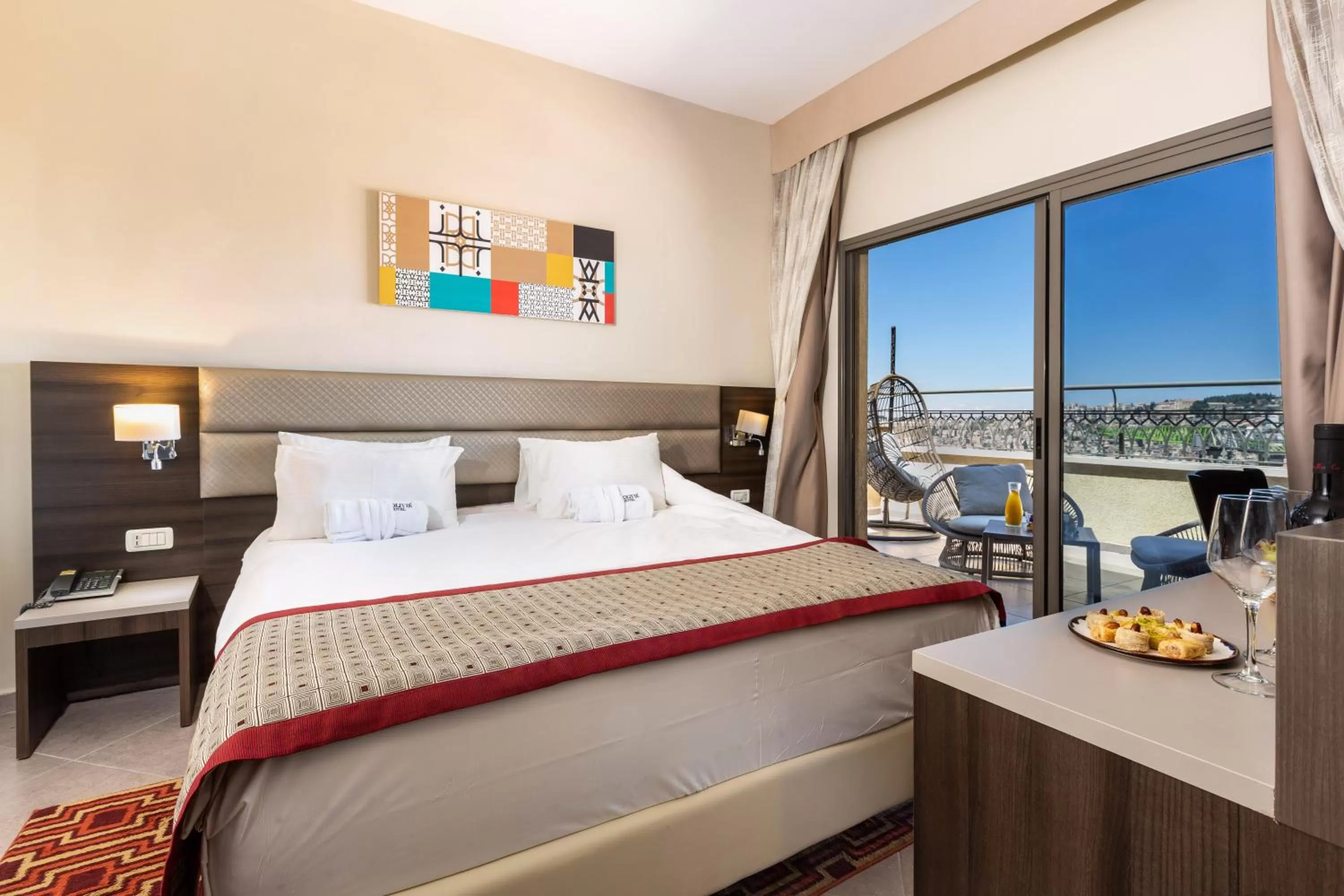 Photo of the whole room, Bed in Ramada Olivie Nazareth