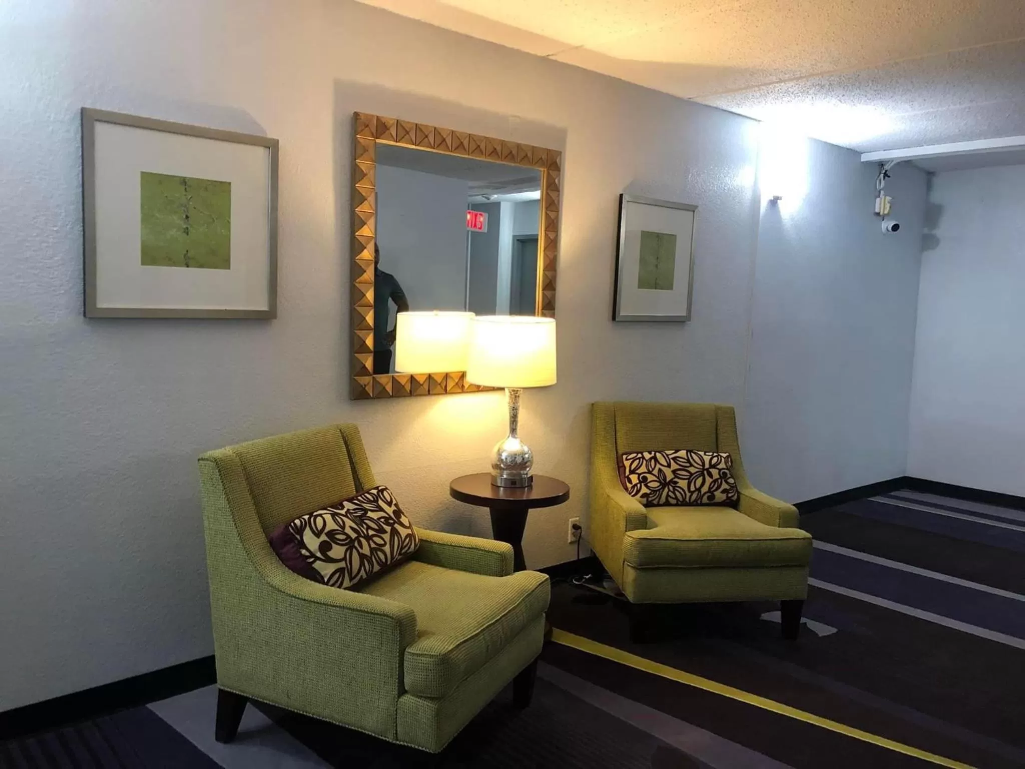 Seating area in The Grand Hotel Spindletop