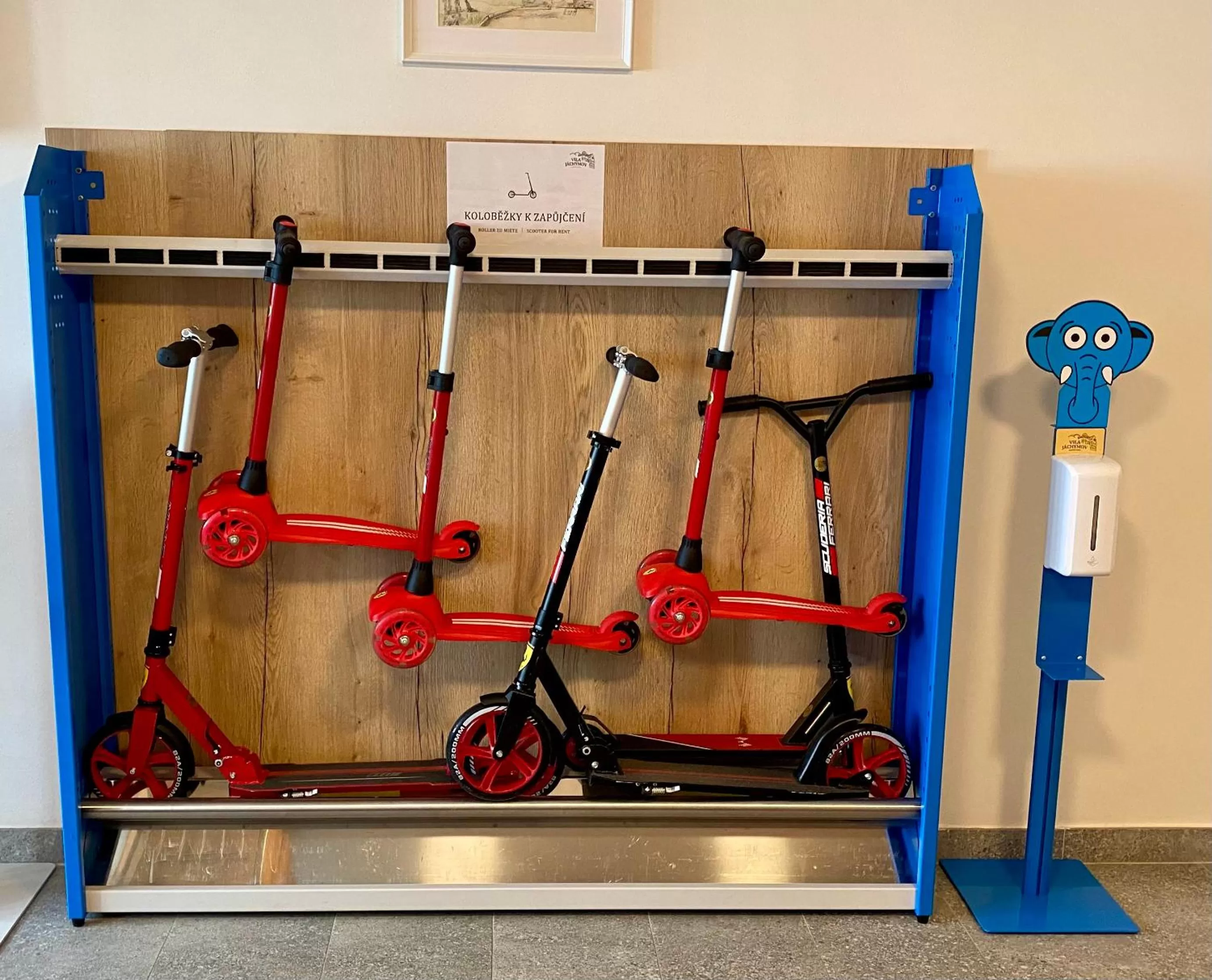 Children play ground in Vila Jáchymov