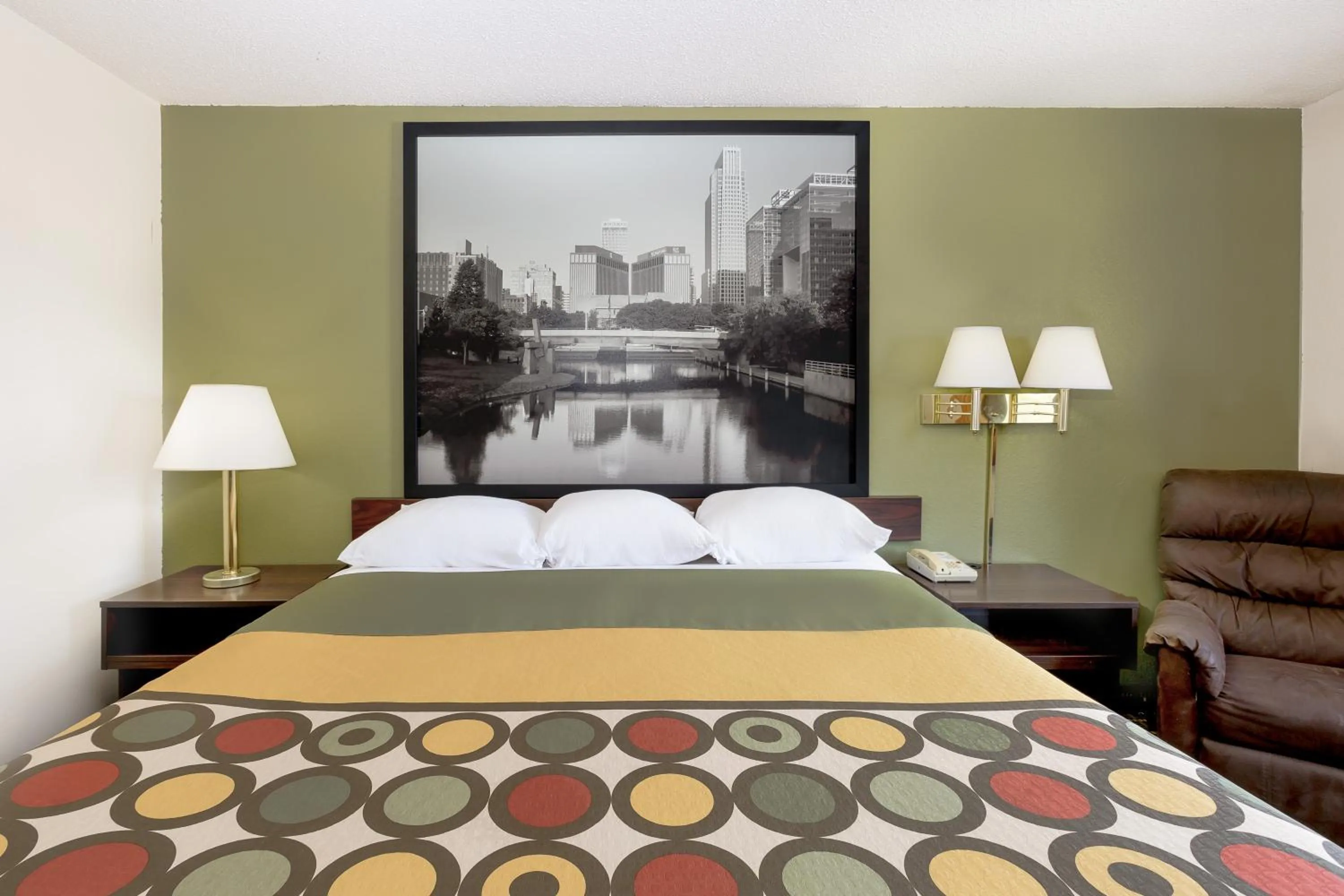 Bed in Super 8 by Wyndham Norfolk