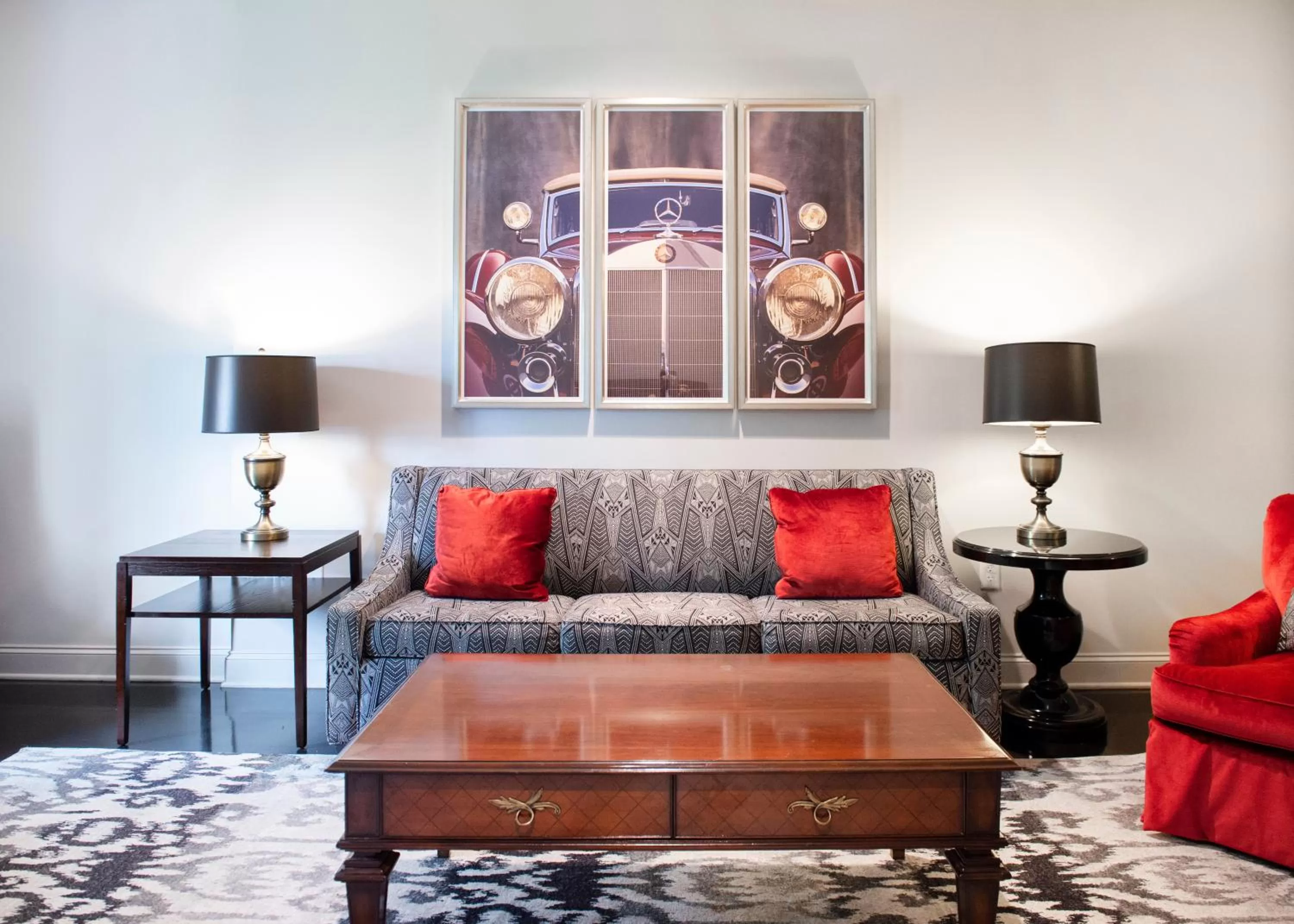 Seating area in The Mayton