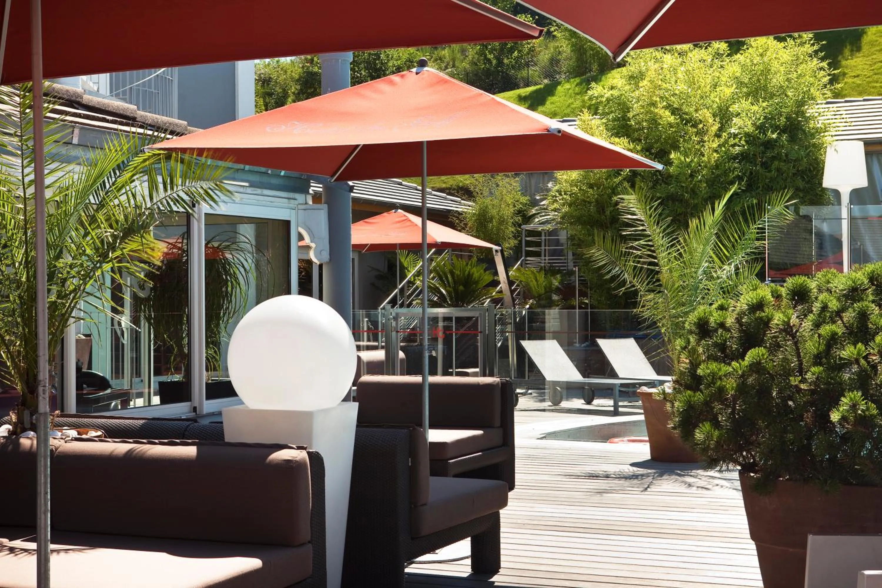 Seating area in Hotel Du Golf