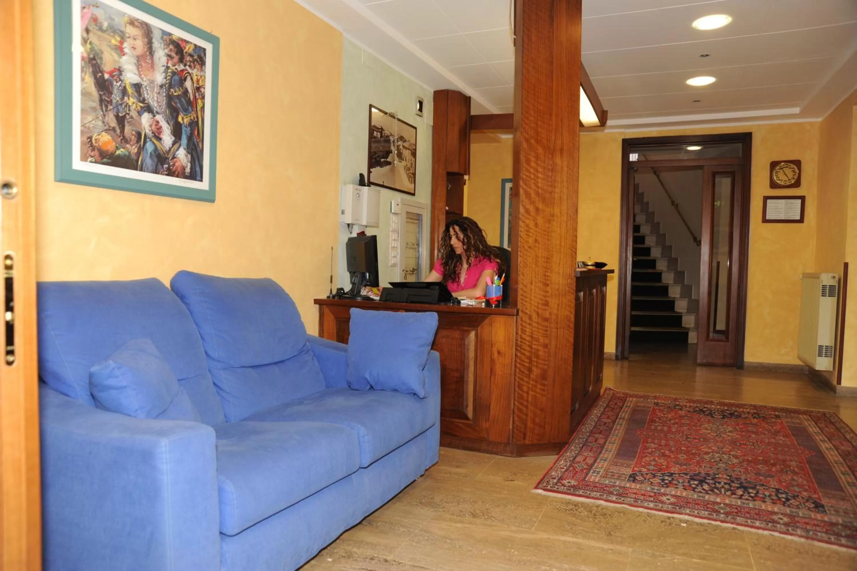 Lobby or reception in Hotel Valentini Inn