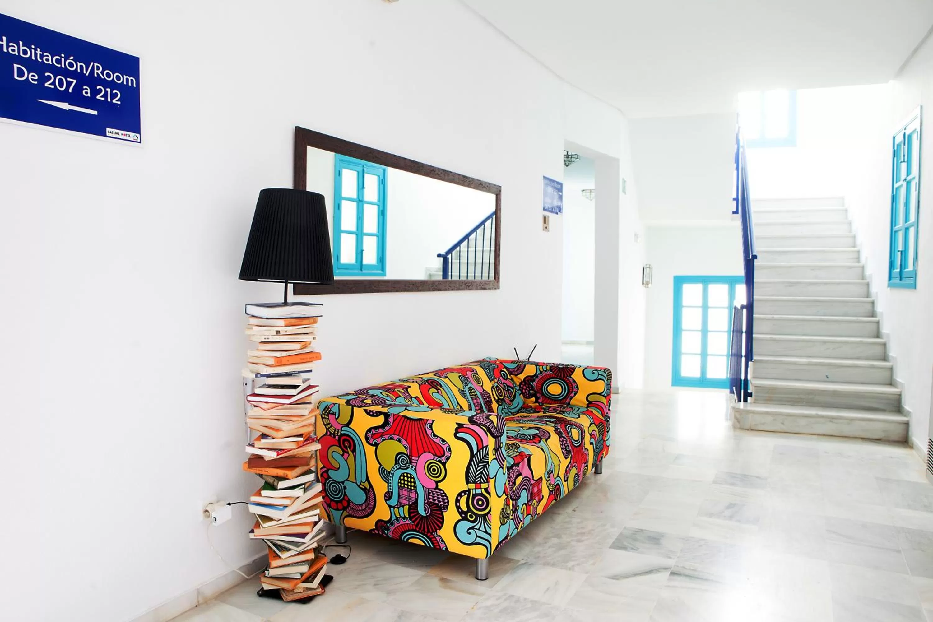 Decorative detail in Casual de las Letras Sevilla