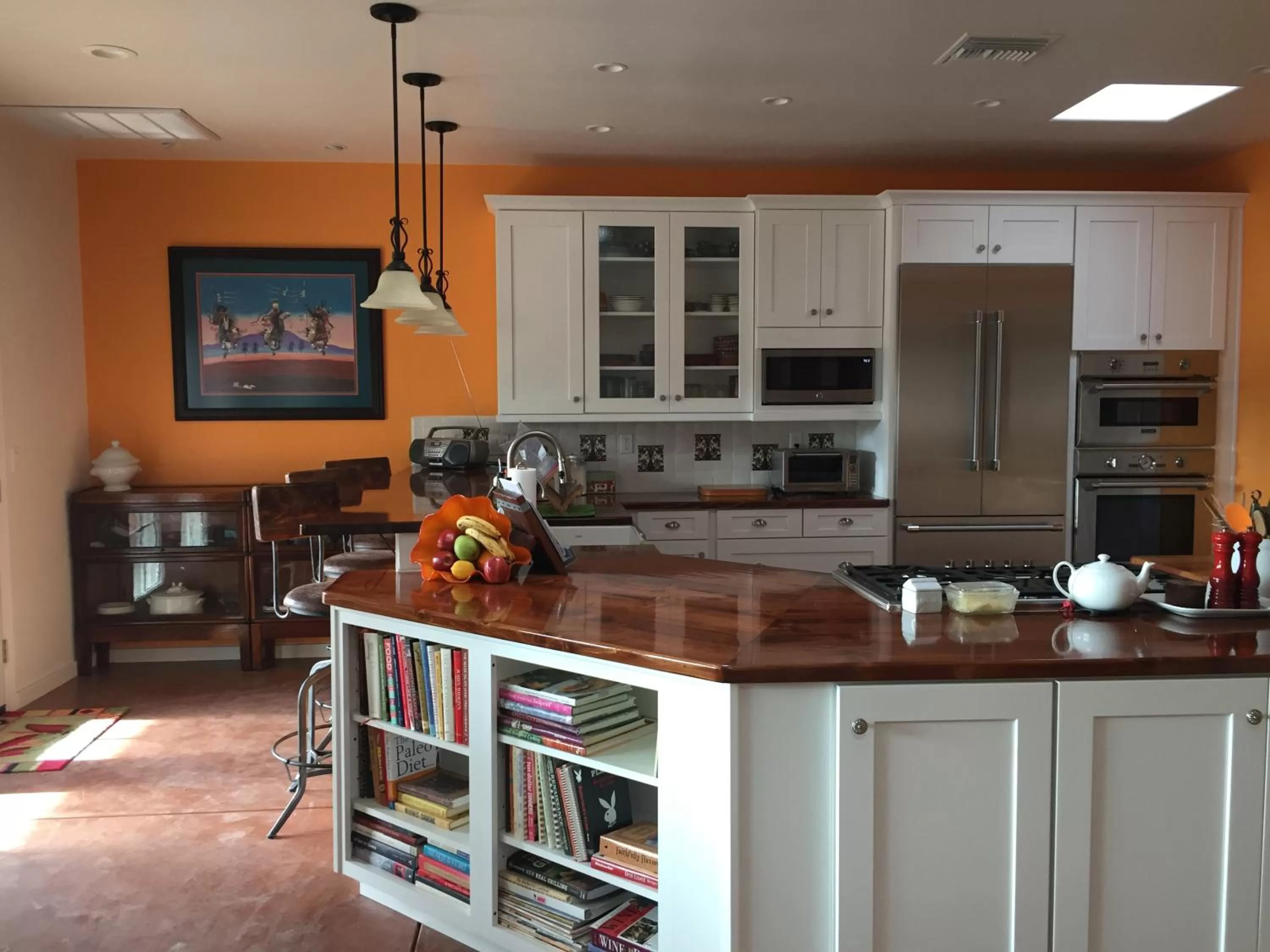 Kitchen or kitchenette in Casa Paloma B&B