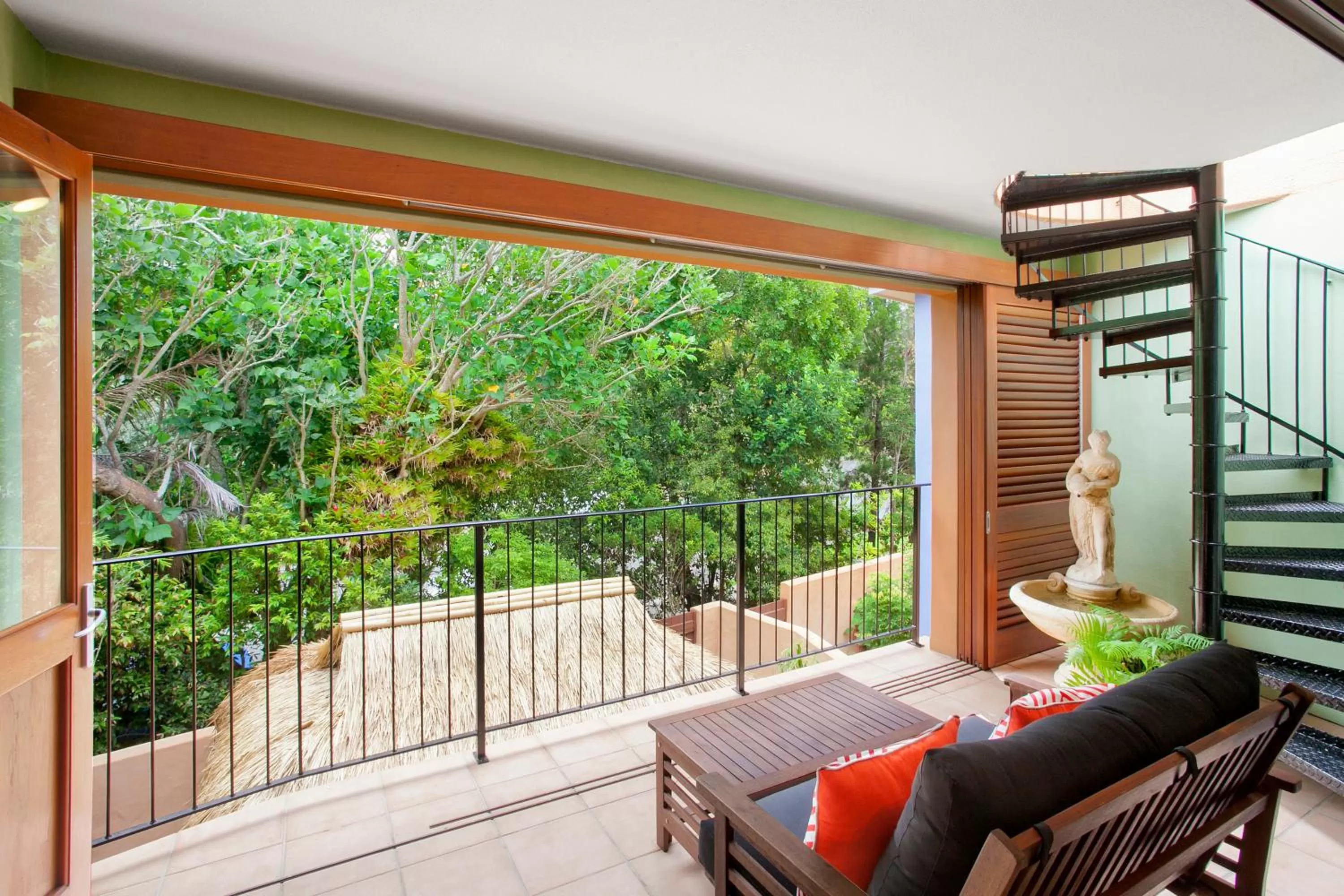 Patio in L'Auberge Noosa