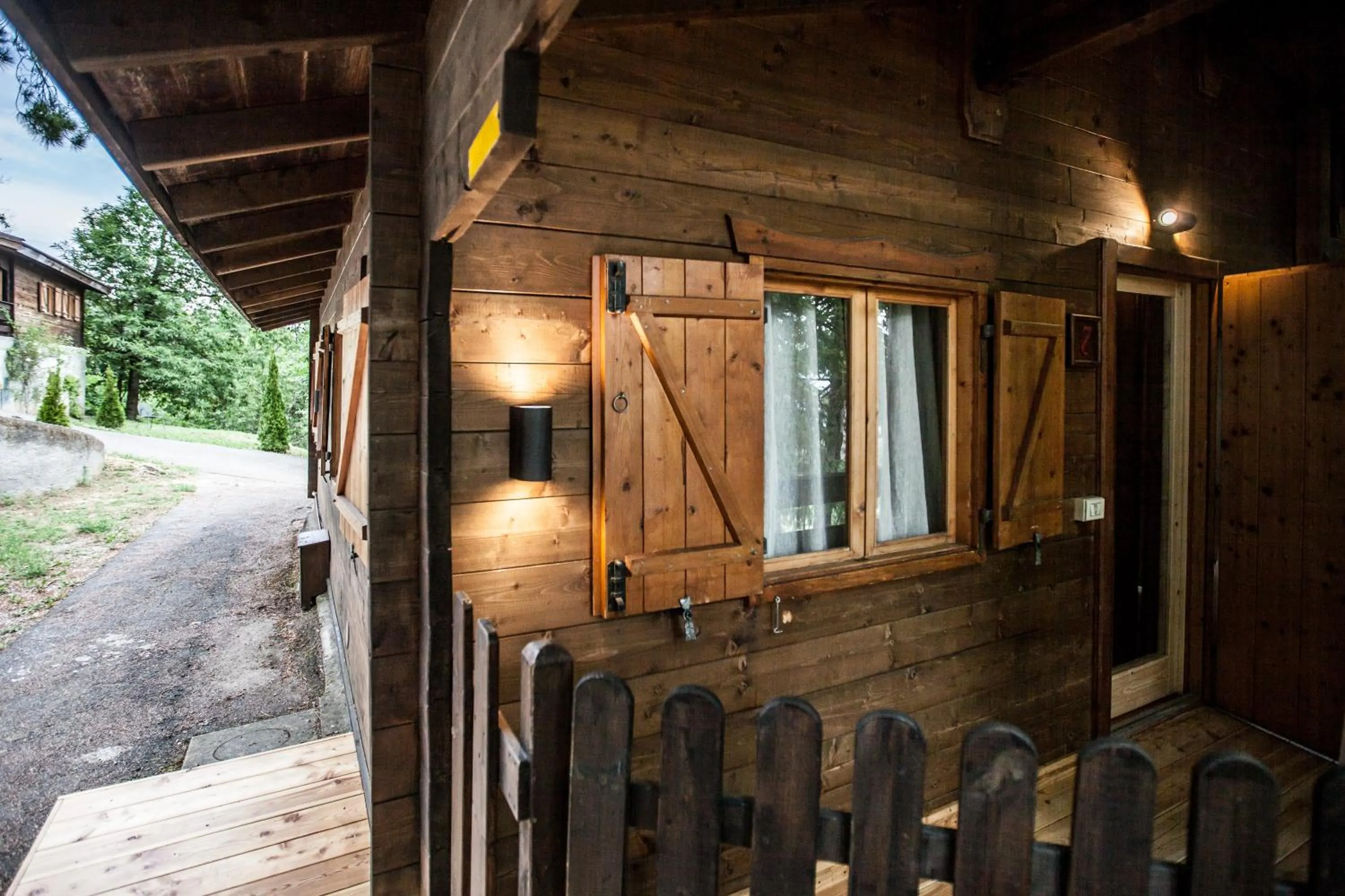 Patio in Il Ciocco Hotels