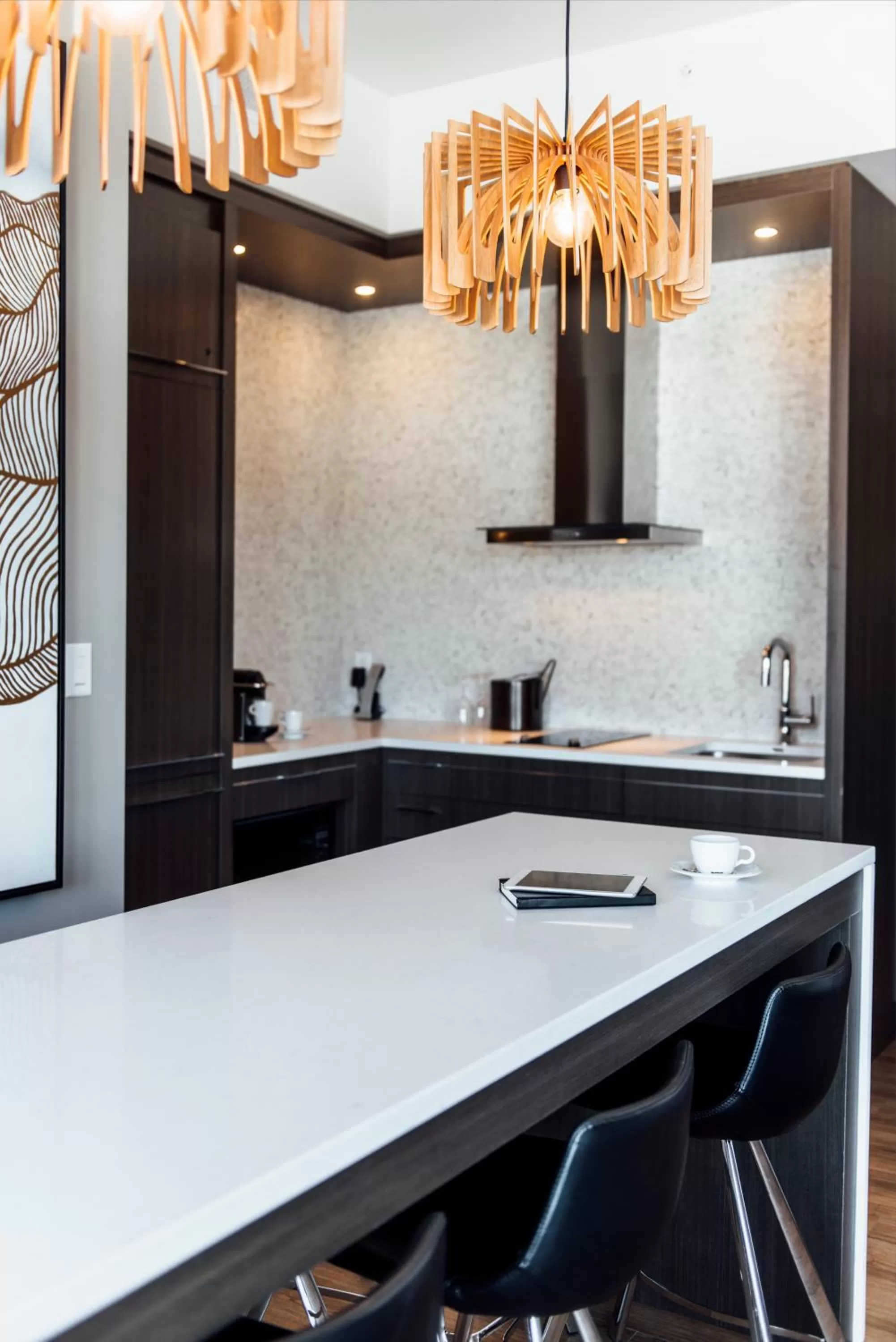 Kitchen or kitchenette in Entourage sur-le-Lac