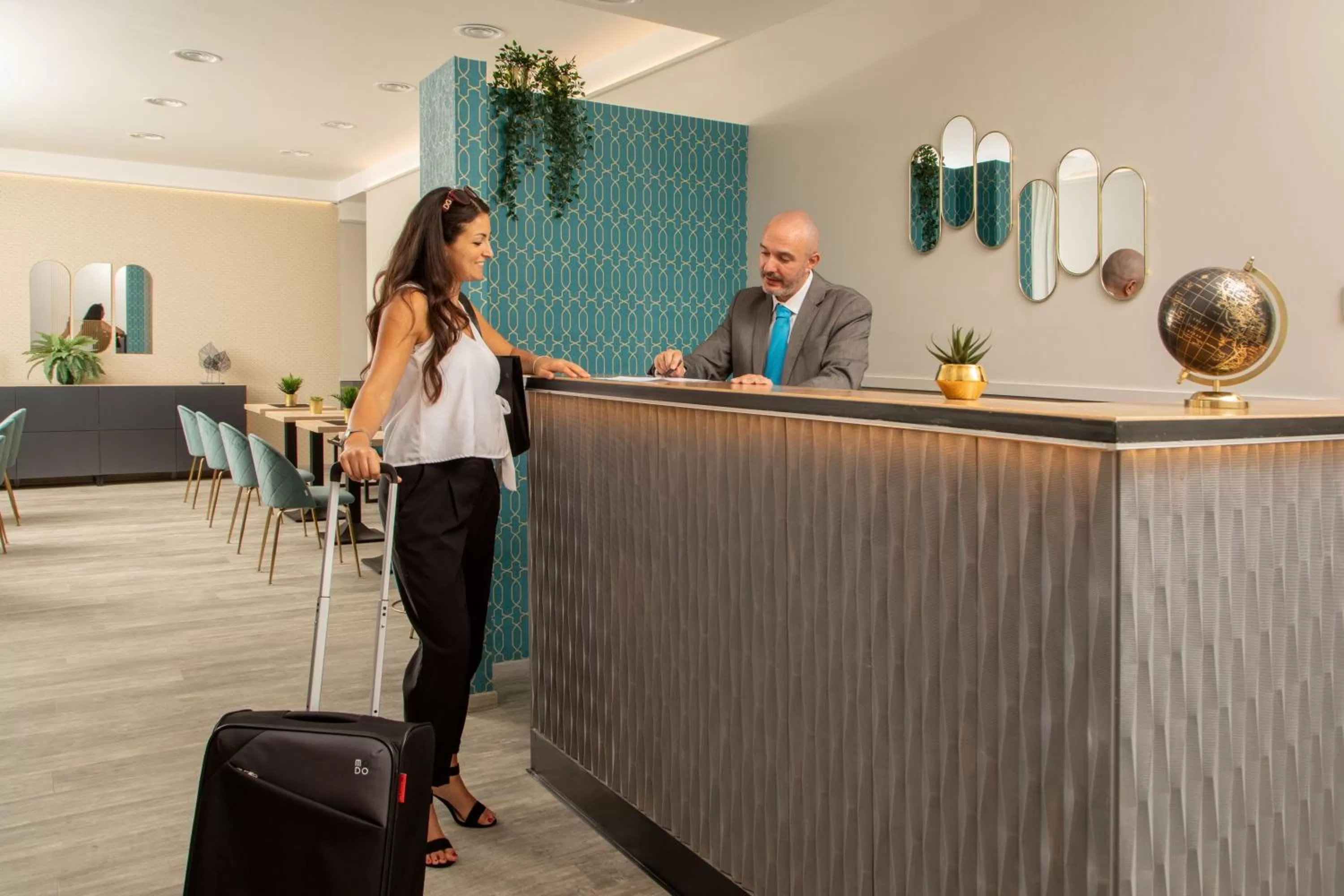 Staff in Sophie Terrace Hotel