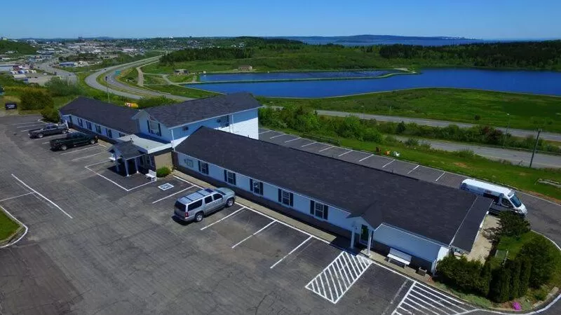 Bird's eye view in Econo Lodge Inn & Suites