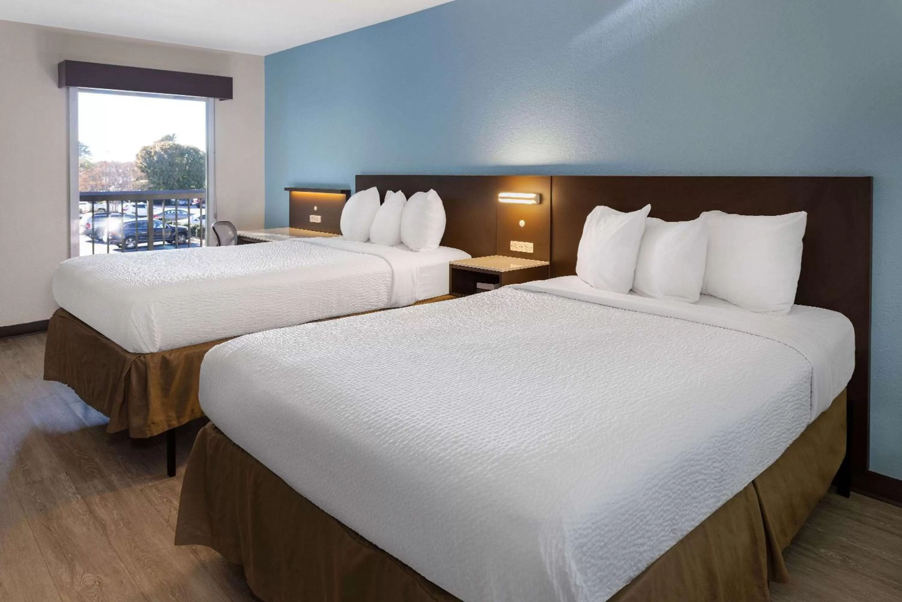 Bed in Baymont by Wyndham Camp Lejeune