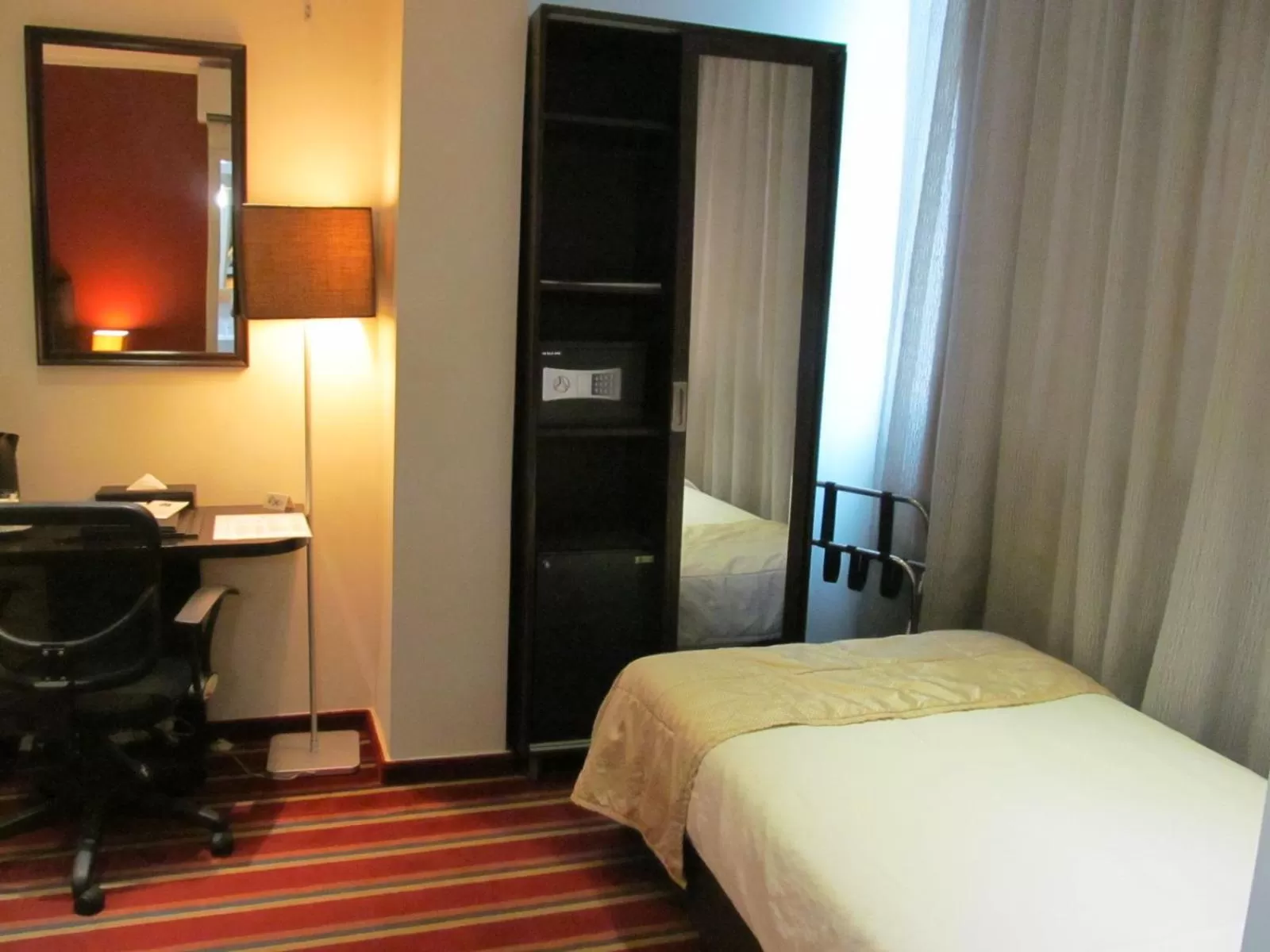 Decorative detail, Bed in The J Hotel & Spa