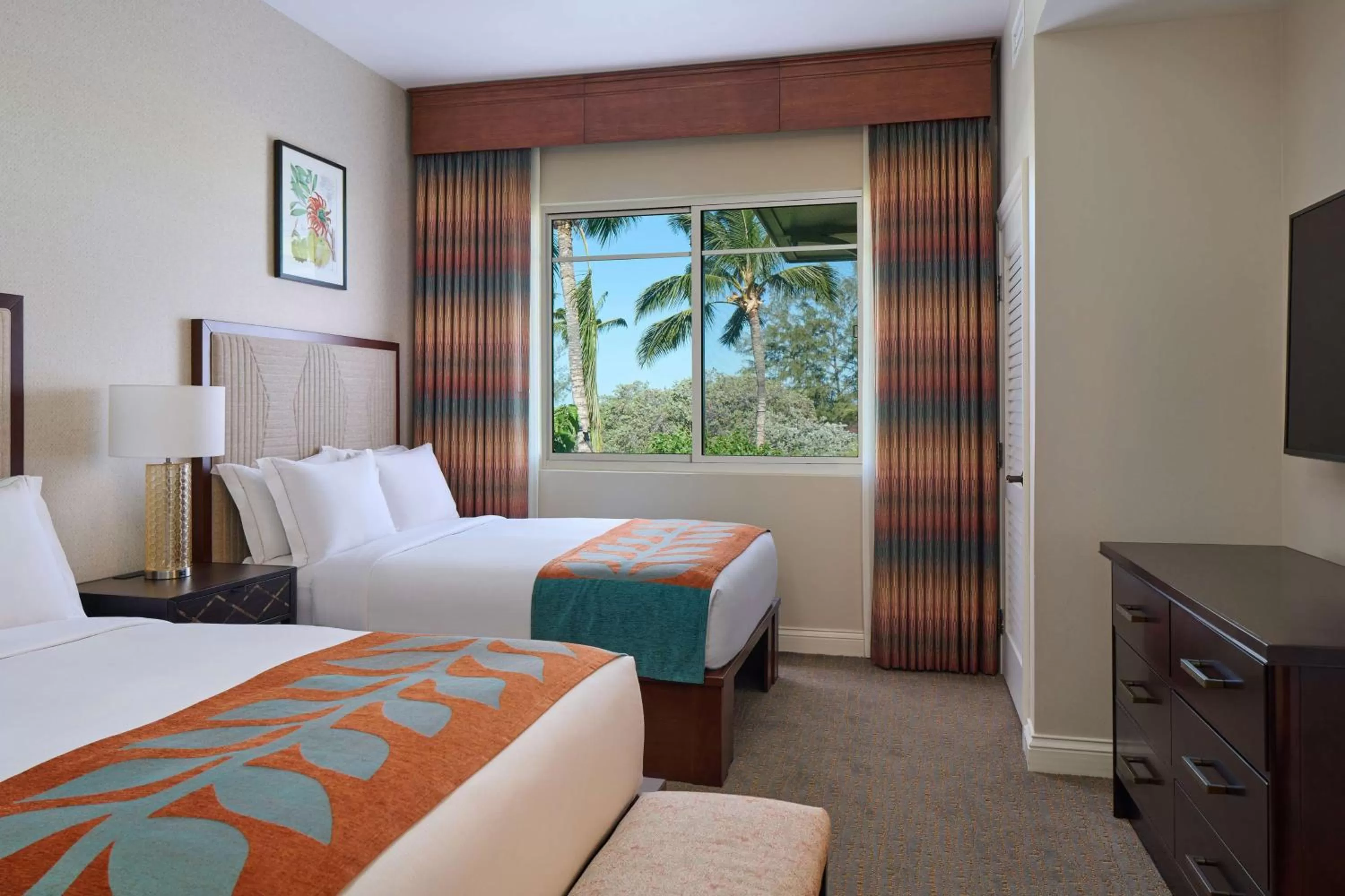 Bedroom, Bed in Hilton Grand Vacations Club Kings Land Waikoloa