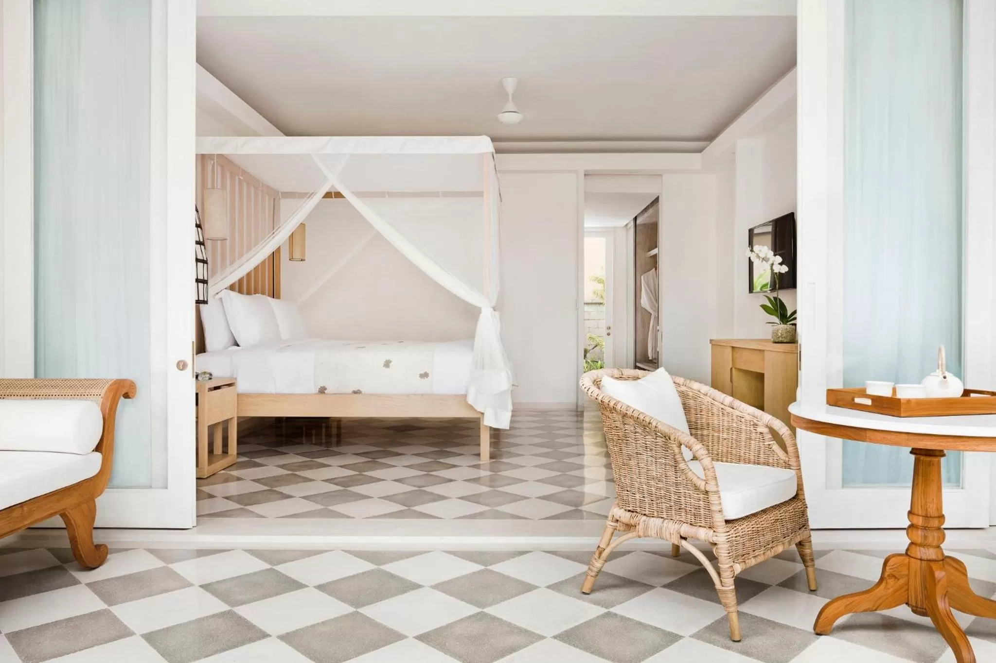 Bedroom, Bed in COMO Uma Ubud