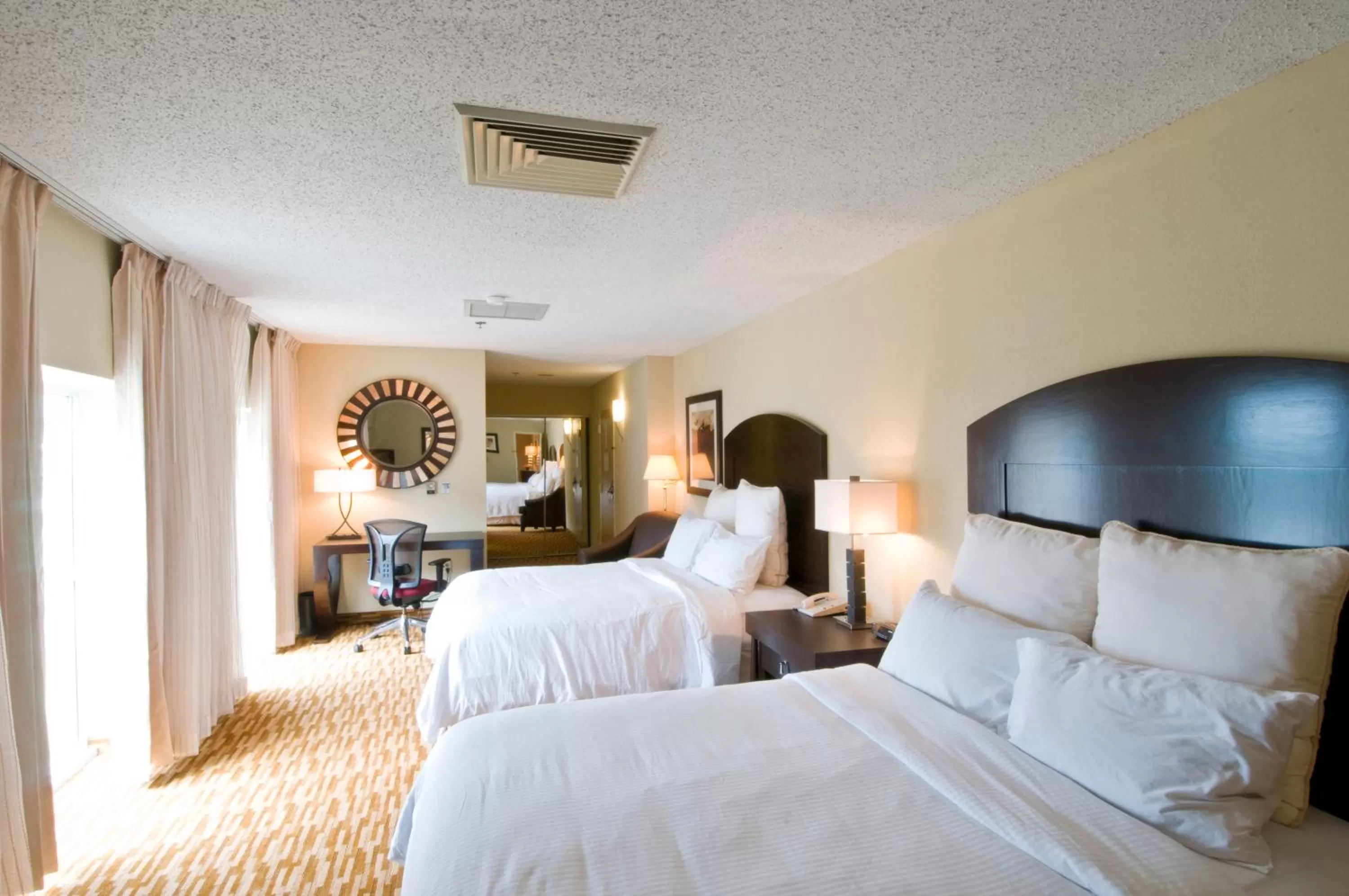 Bed in Hotel Capstone