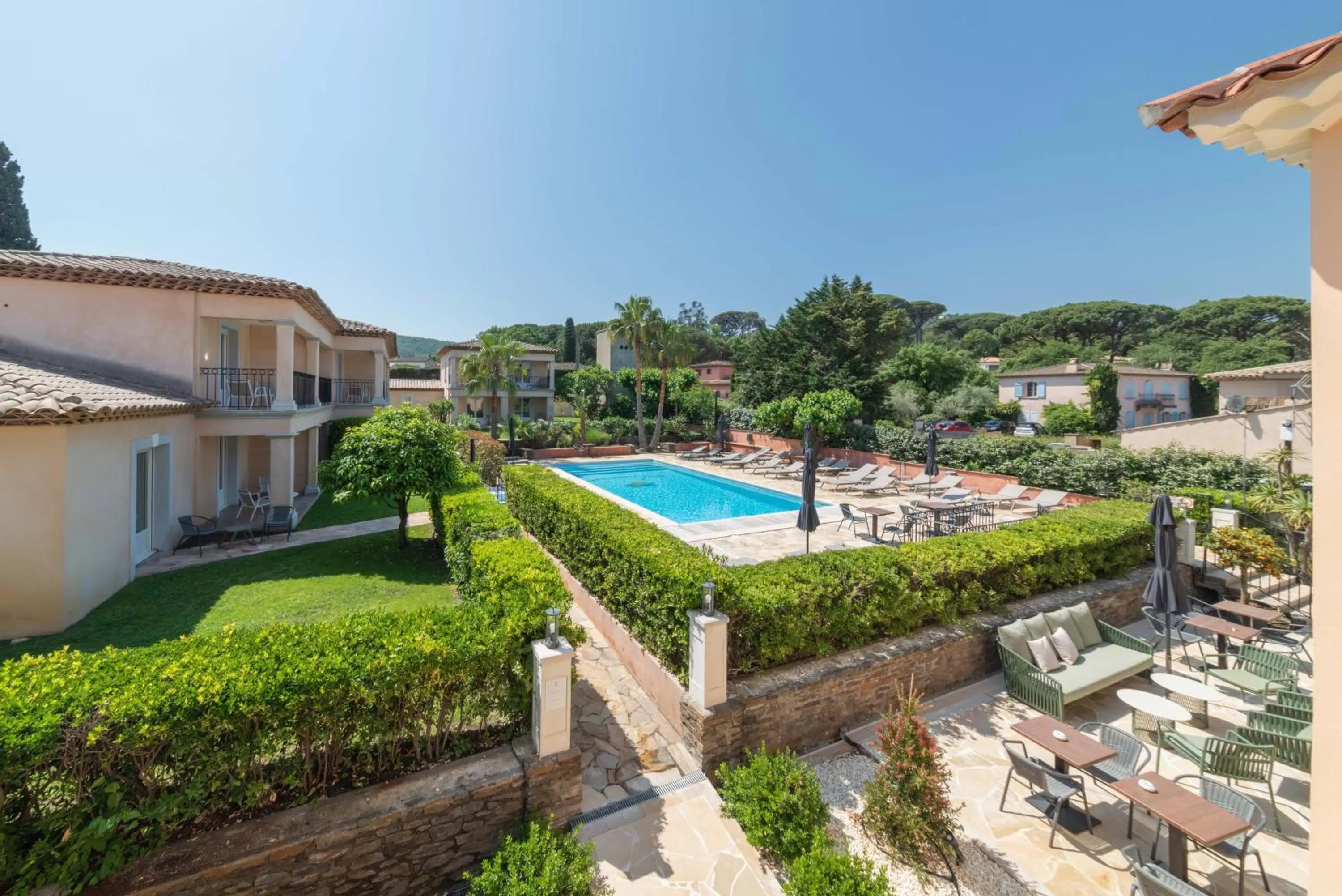 Property building in Hotel Brin d'Azur - Saint Tropez