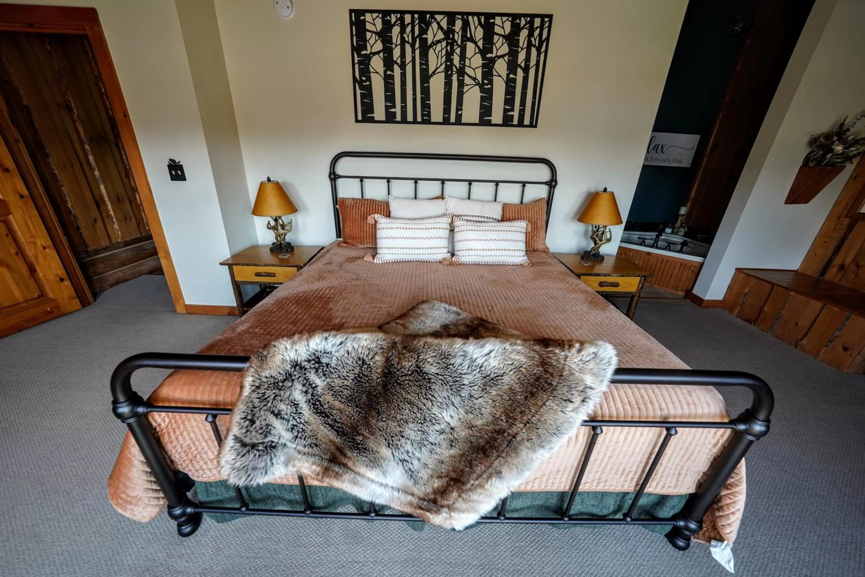 Bed in Ampersand Bay Resort