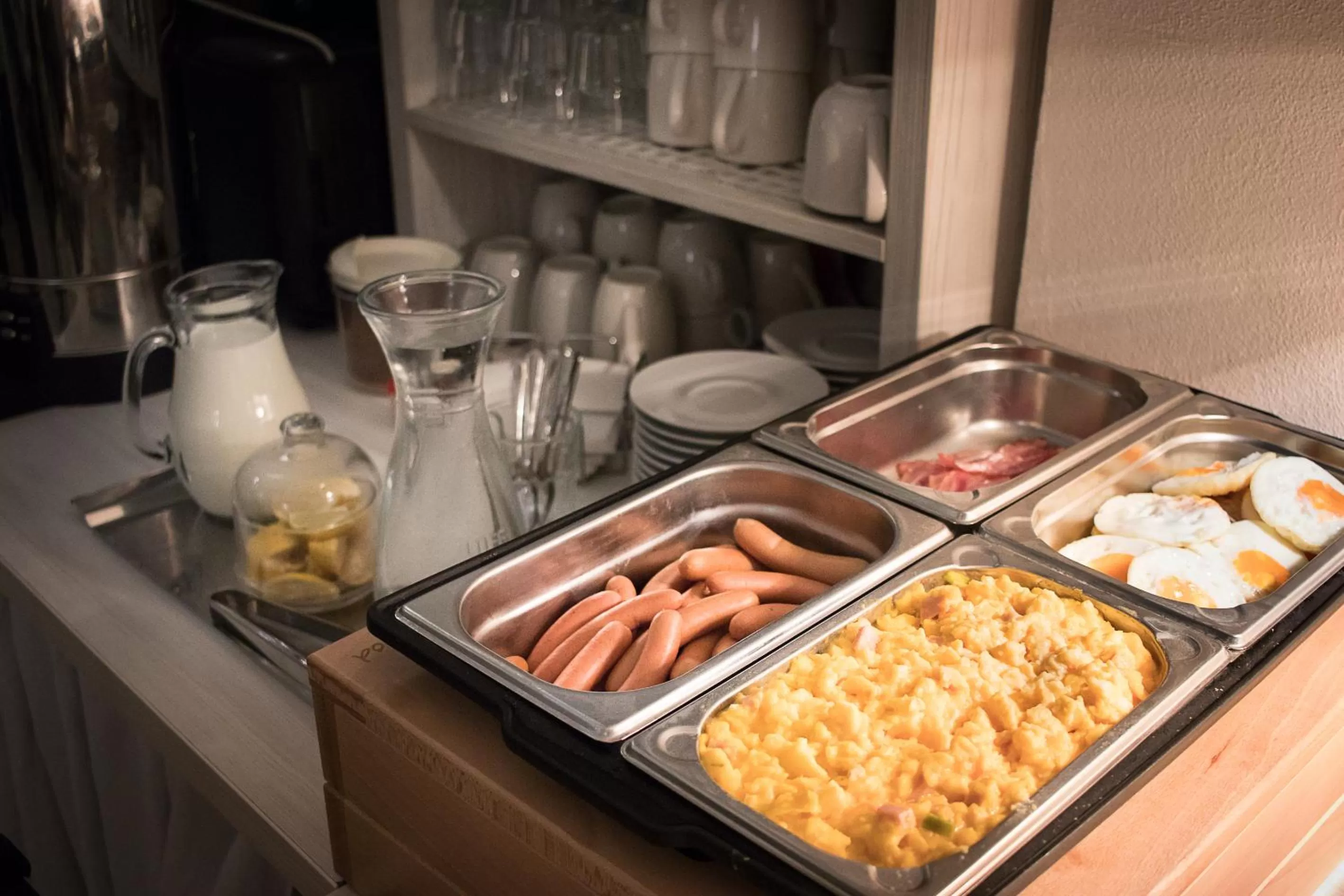 Buffet breakfast in Hotel U Tří hrušek suites & apartments