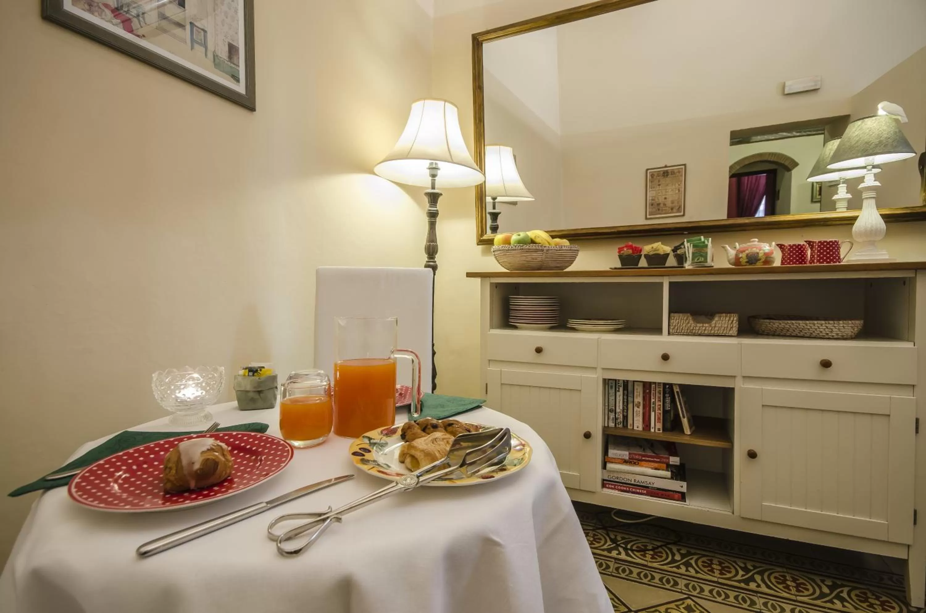 Food close-up in La Bohème