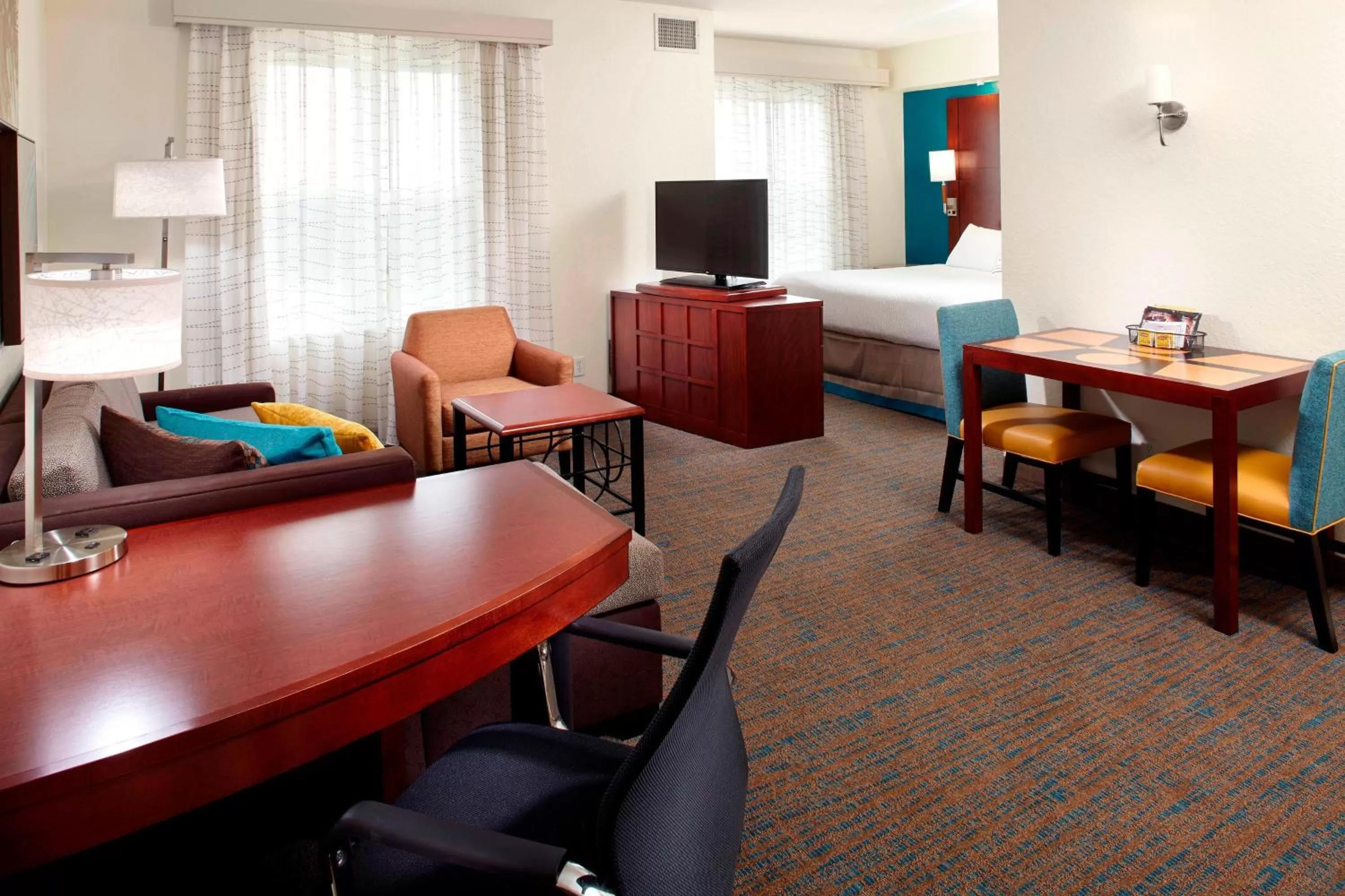 King Studio with Sofa Bed and Adapted Tub - Mobility and Hearing Accessible in Residence Inn Tampa Suncoast Parkway at NorthPointe Village
