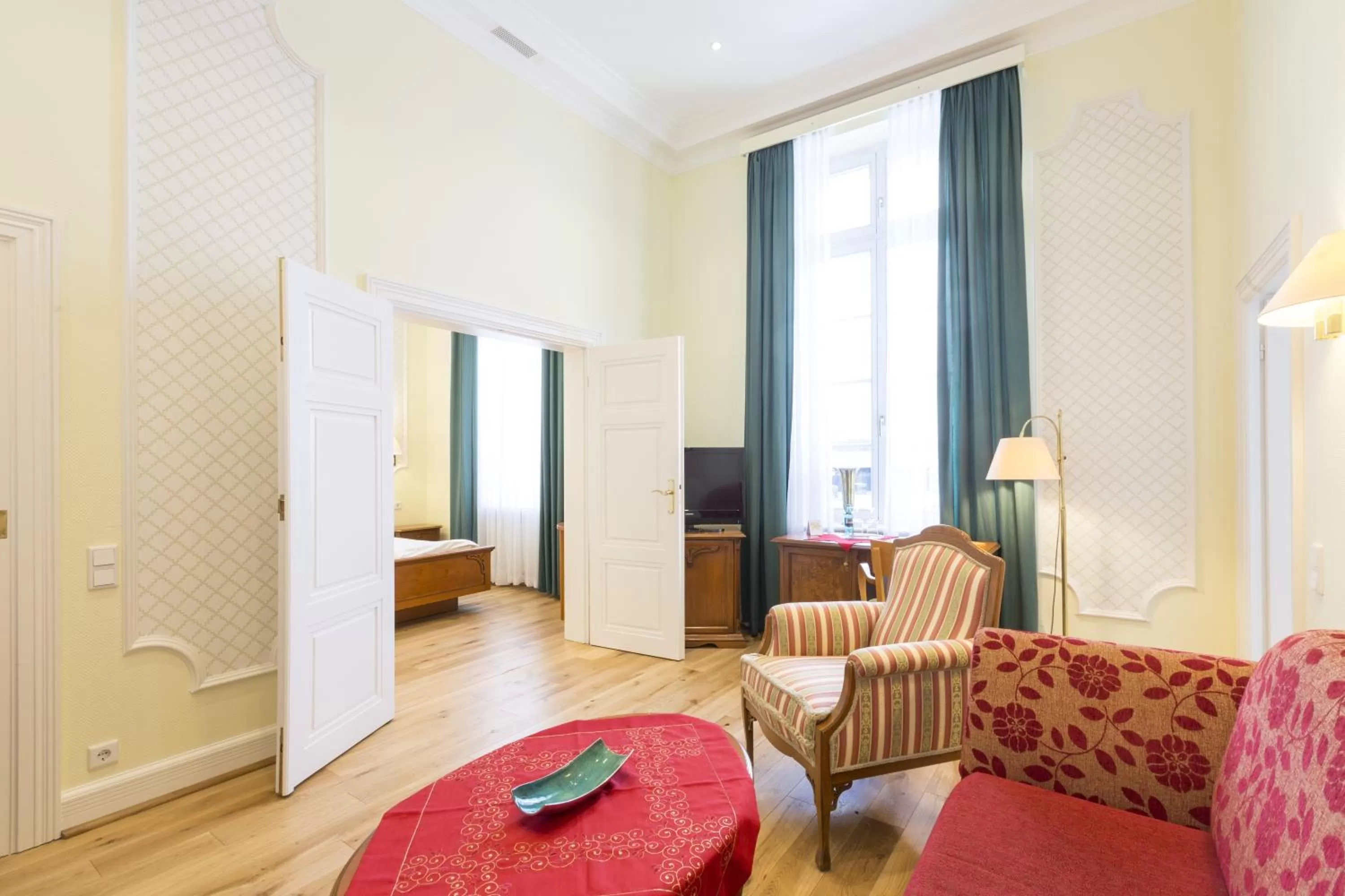 Seating area in Schlosshotel Westerholt