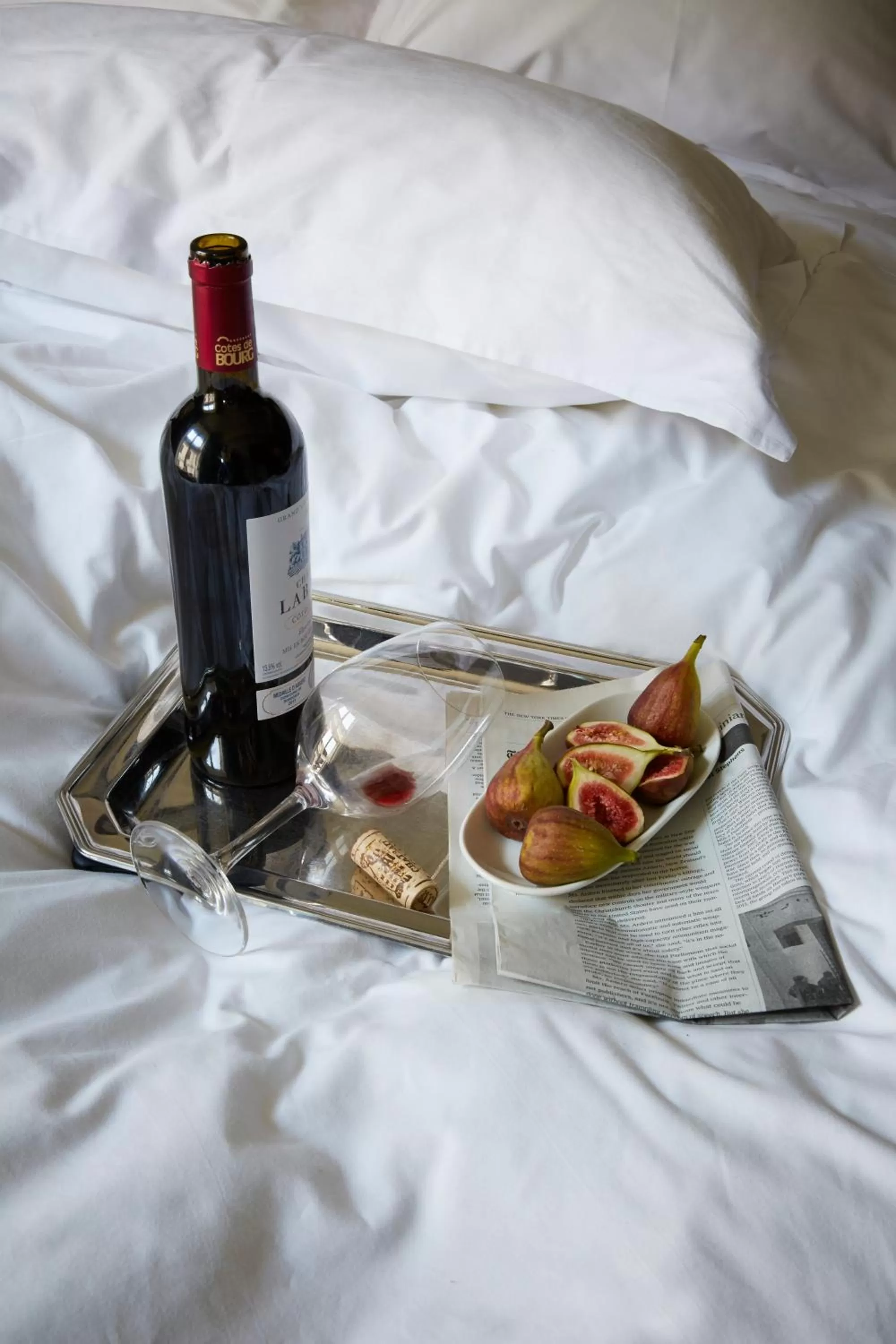 Bed in Hotel Frantz, WorldHotels Crafted