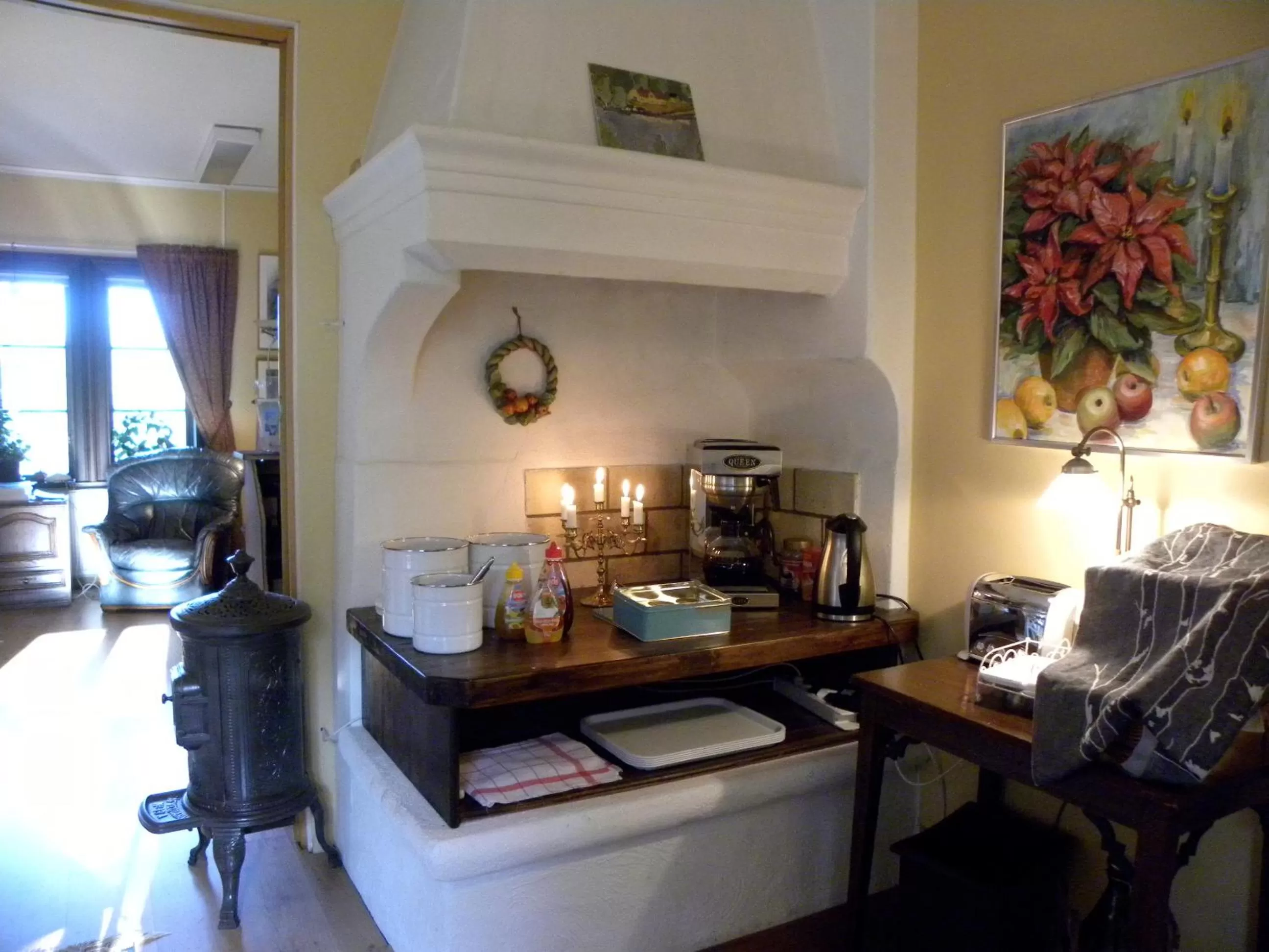 Restaurant/places to eat, Kitchen/Kitchenette in Sköna Rum Fryksta