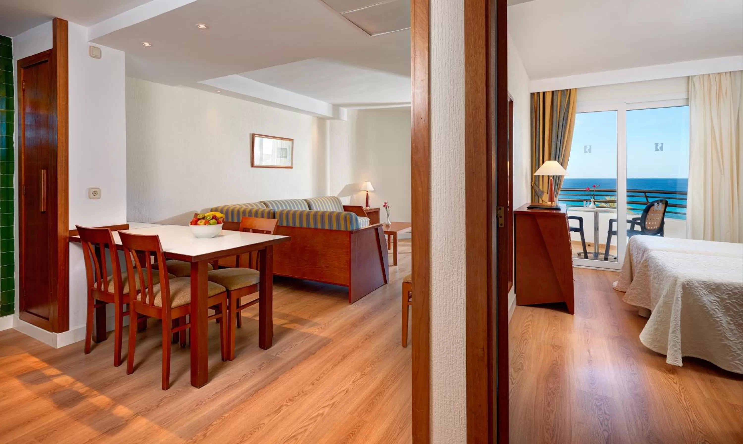 Bed in Hipotels Dunas Aparthotel