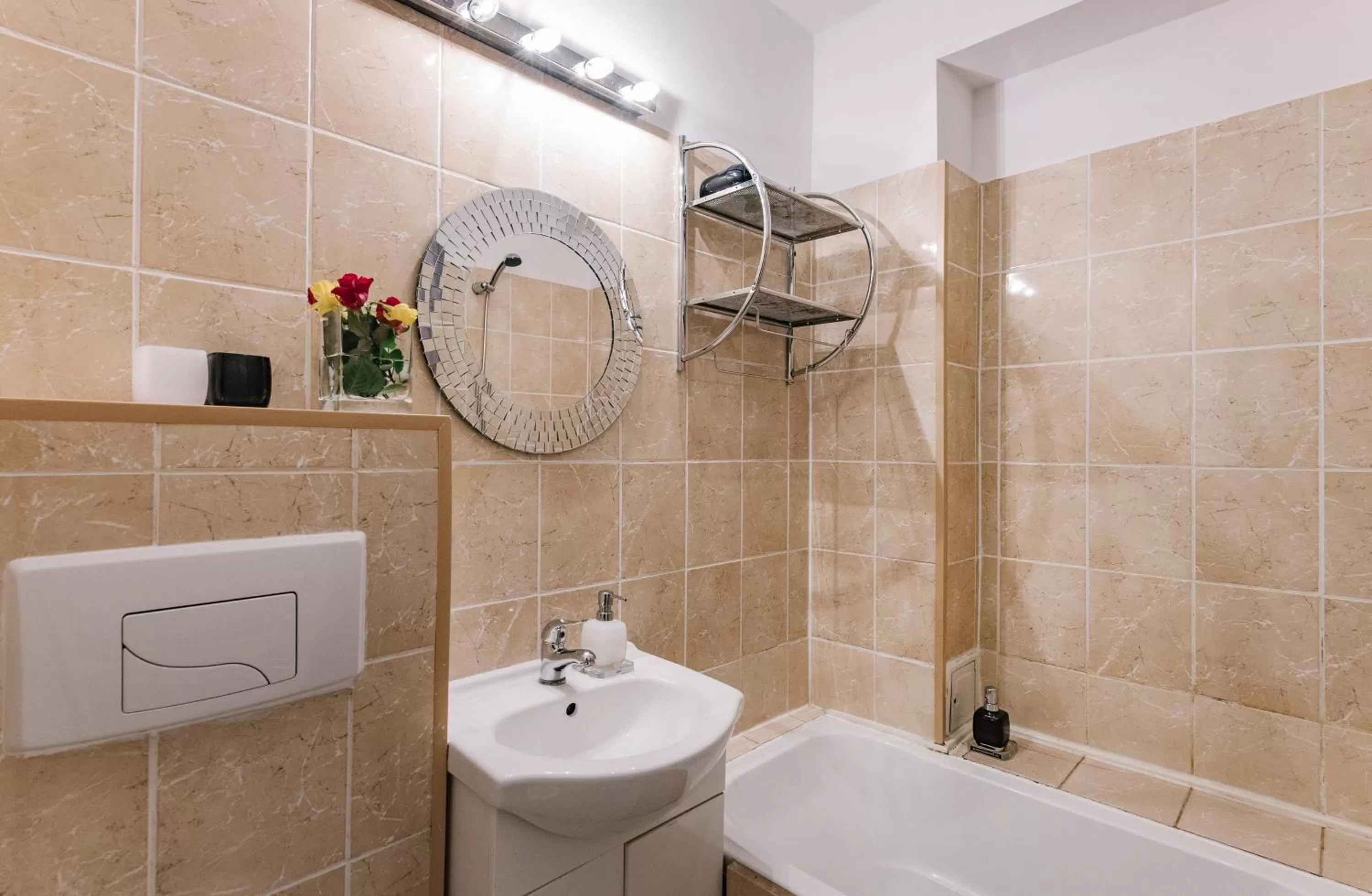 Bathroom in Rembrandt Aparthotel