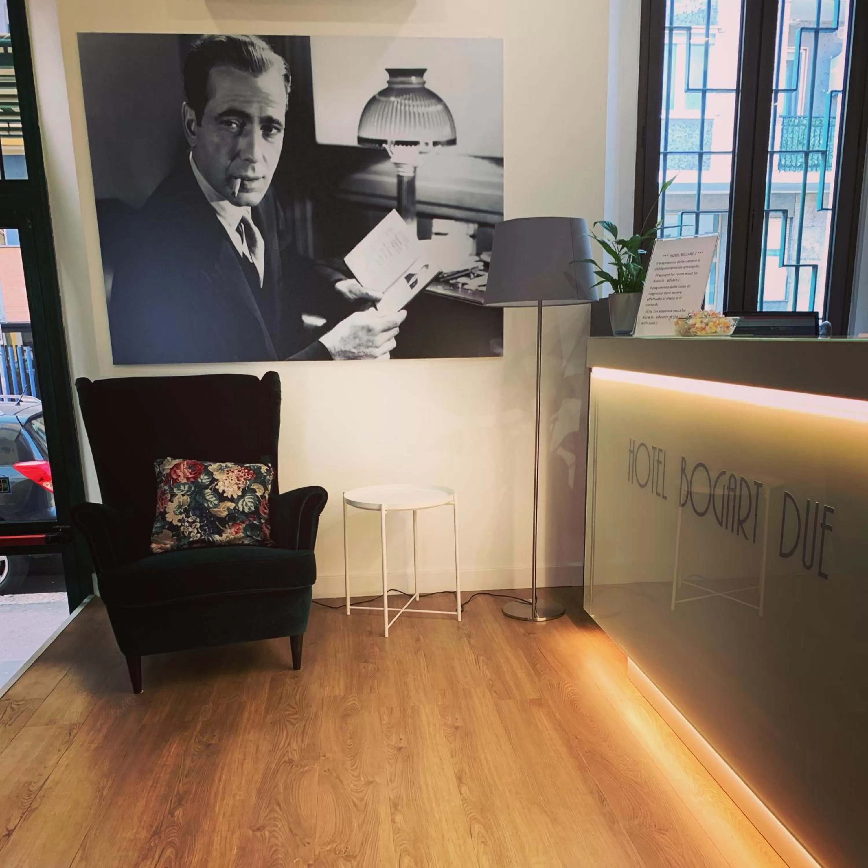 Lobby or reception in Hotel Bogart 2