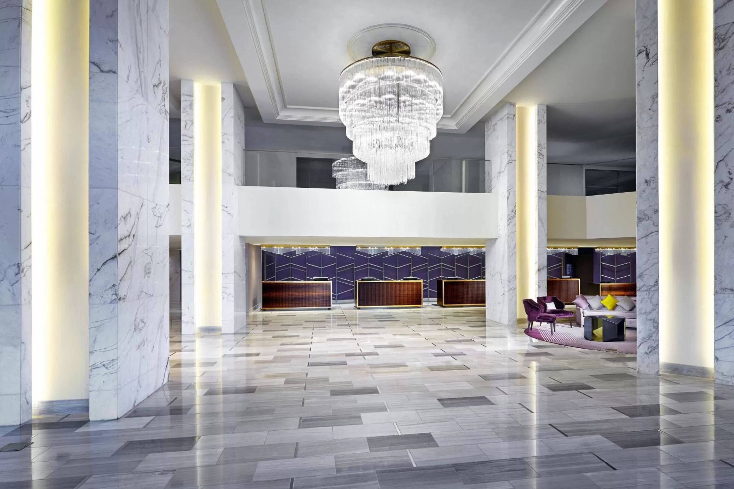 Lobby or reception in Sheraton Gateway Los Angeles Hotel