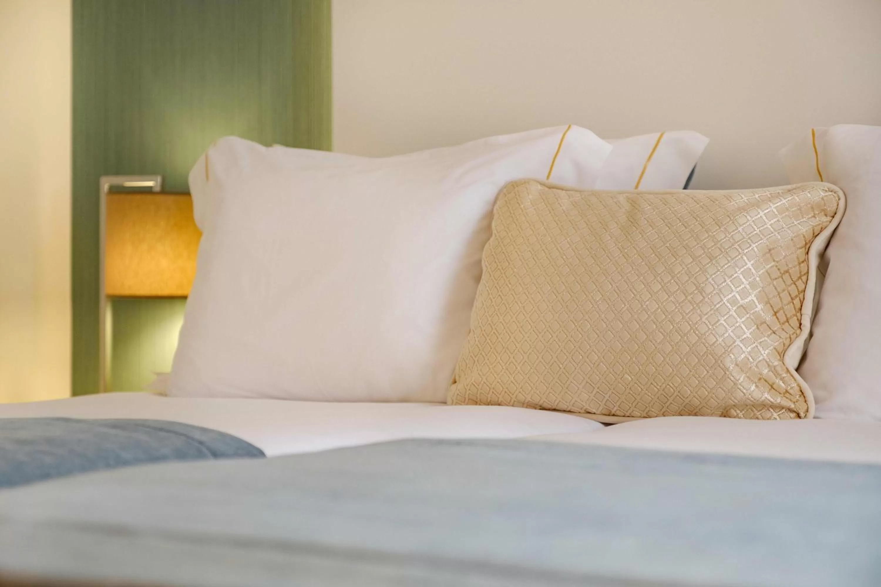 Bed in SDivine Fatima Hotel, Congress & Spirituality