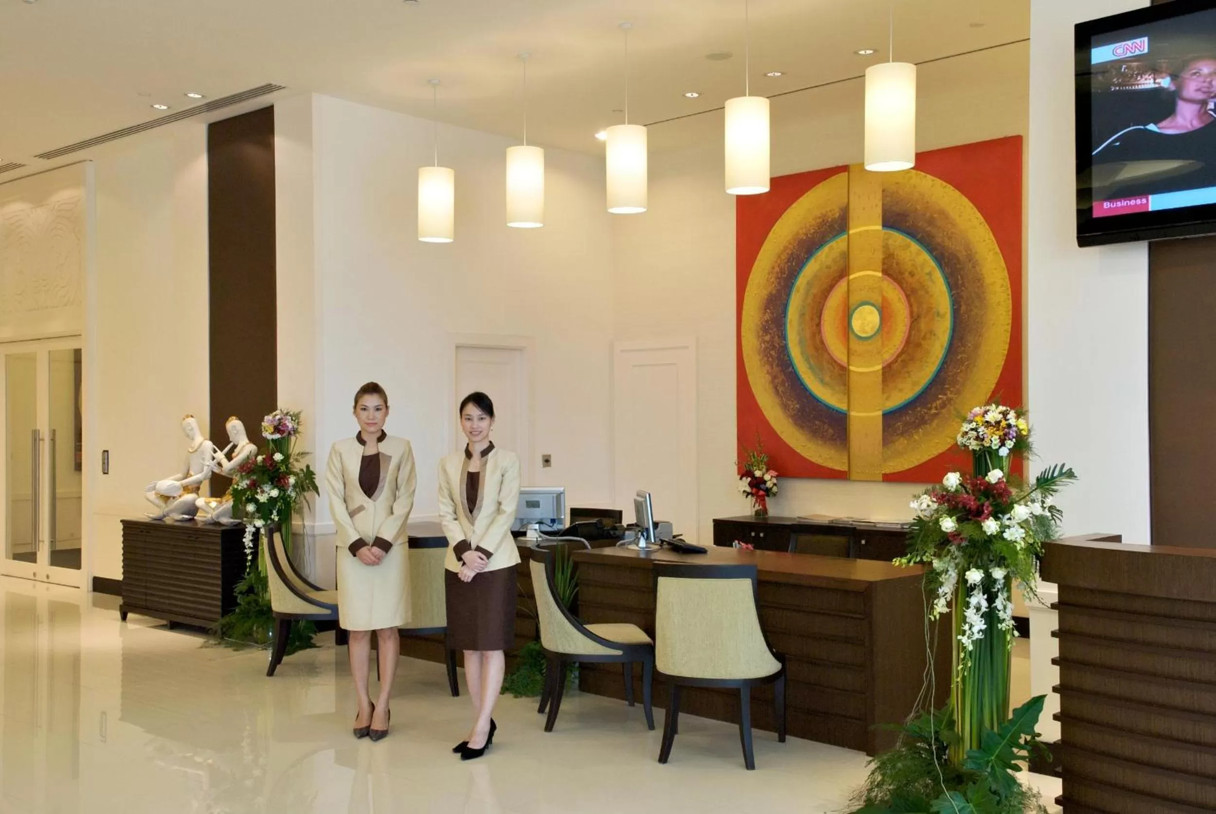 Staff in The Narathiwas Hotel & Residence Sathorn Bangkok