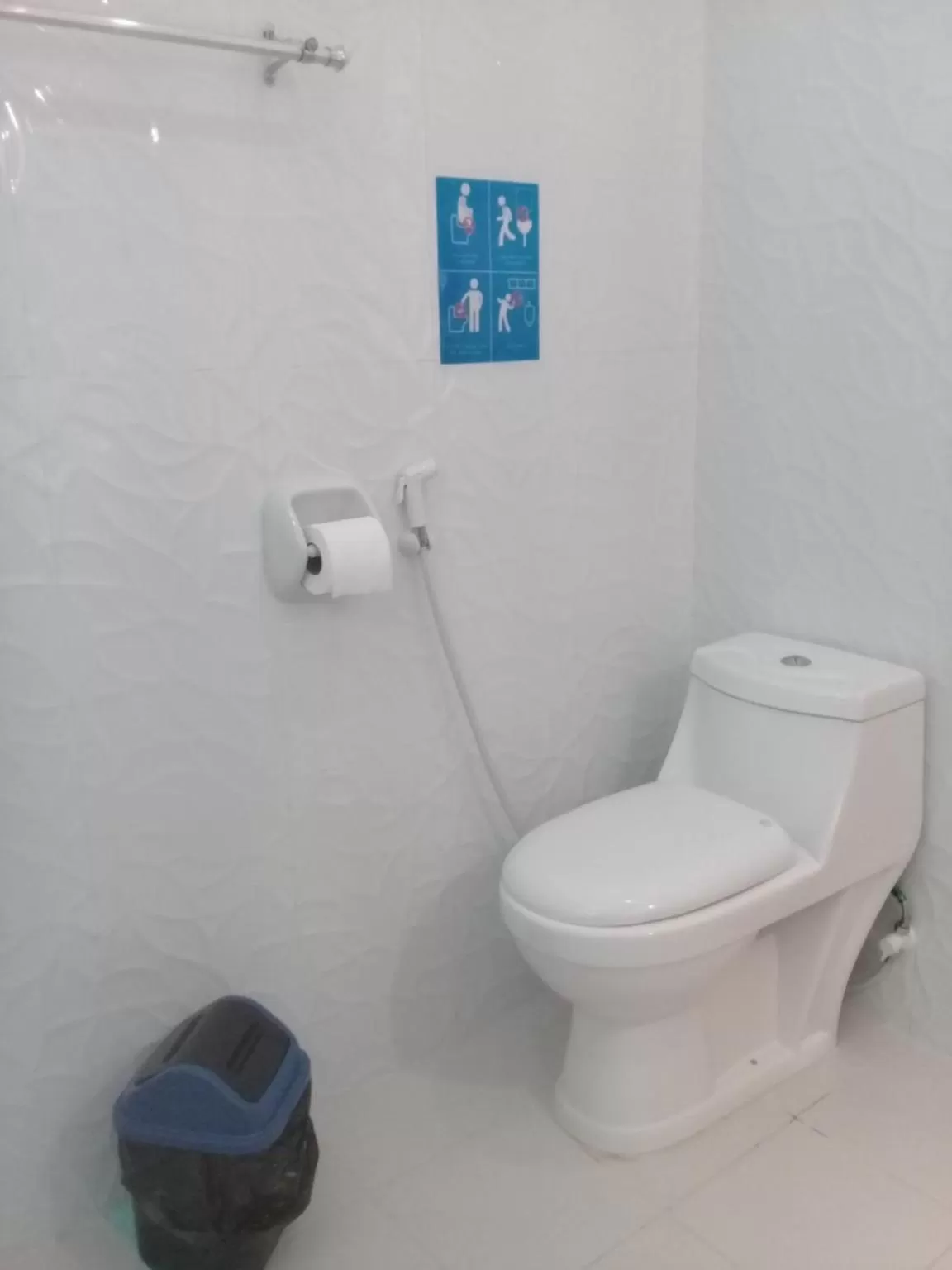 Toilet in D & B BLUESTAR BEACH RESORT