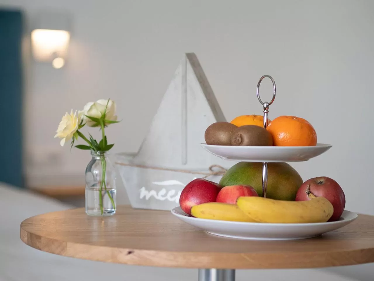 Food and drinks, Food in Hotel meerblau