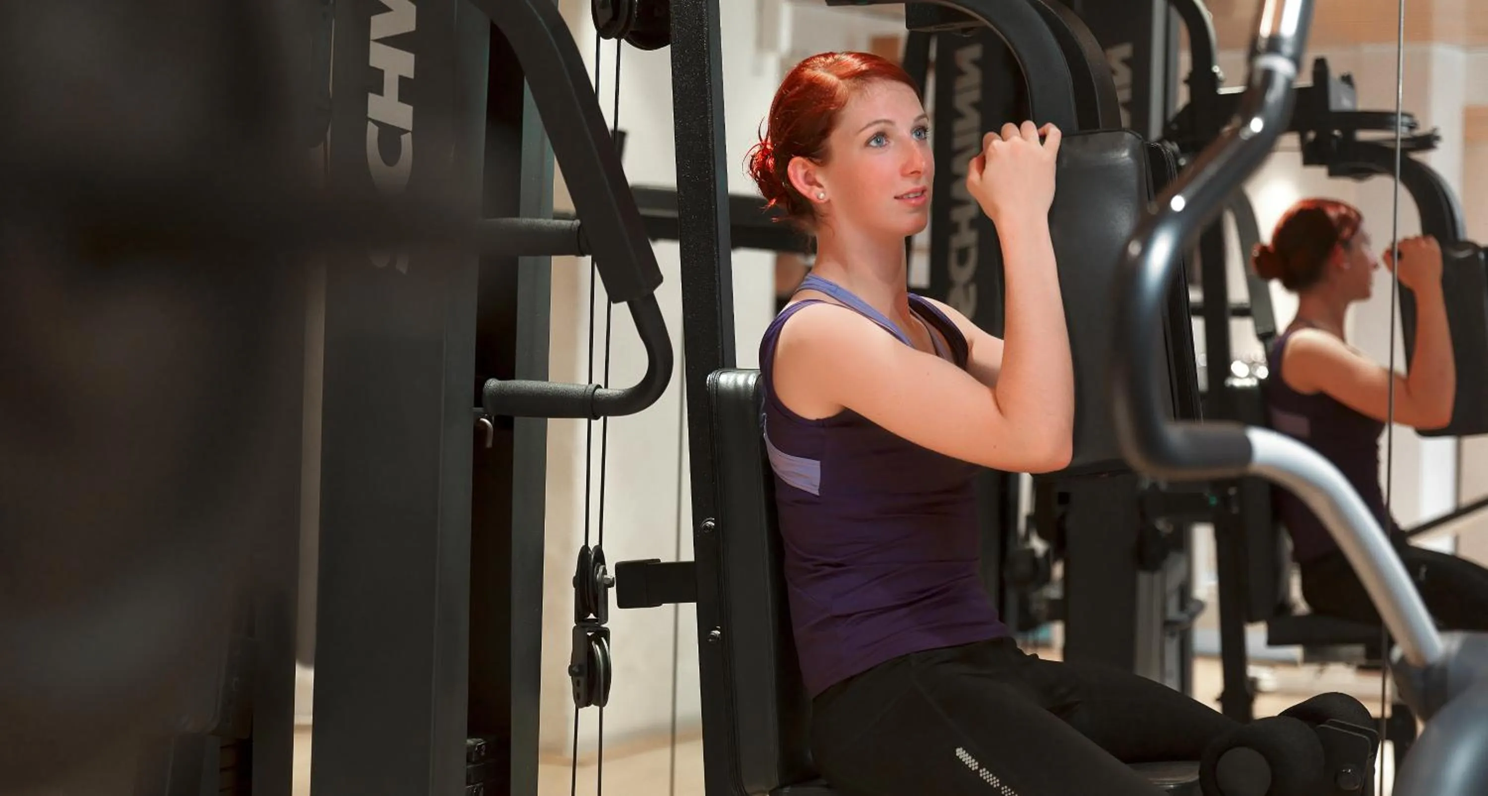 Fitness centre/facilities in Hotel Bütgenbacher Hof