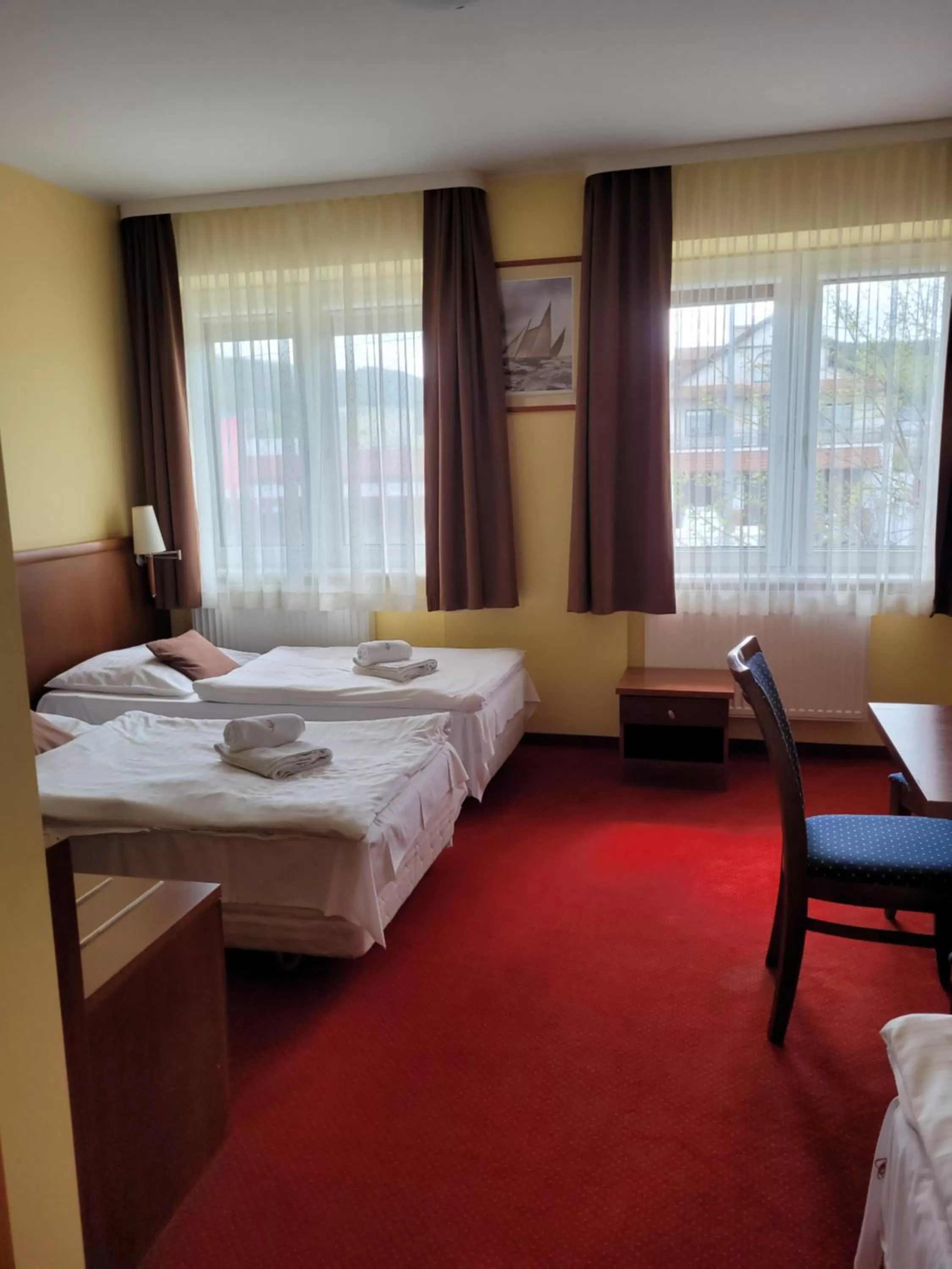 Bed in Virgo B&B Biznes Rumia