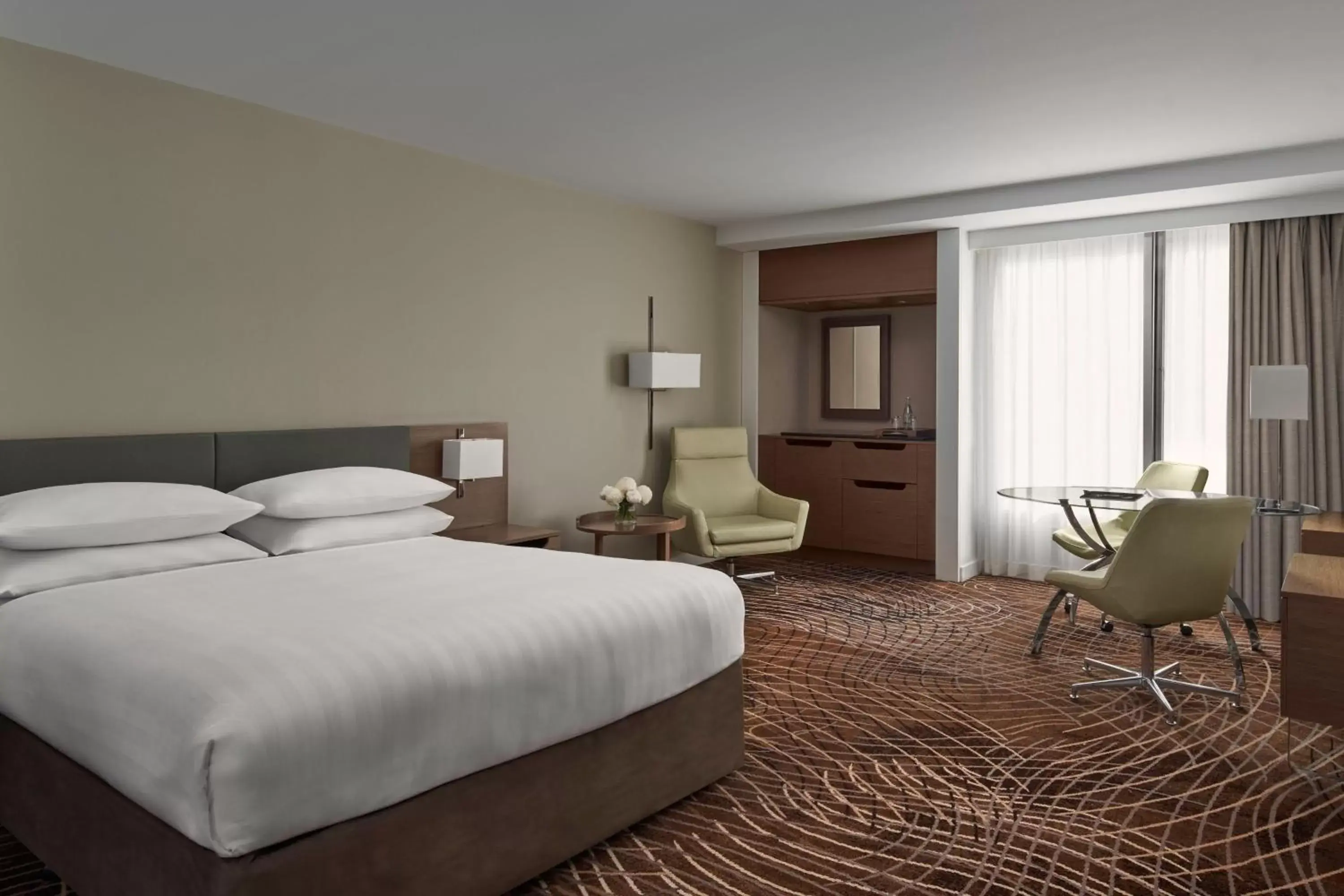 M Club Floor Room with M Club Lounge Access in Melbourne Marriott Hotel M Club Floor Room with M Club Lounge Access in Melbourne Marriott Hotel