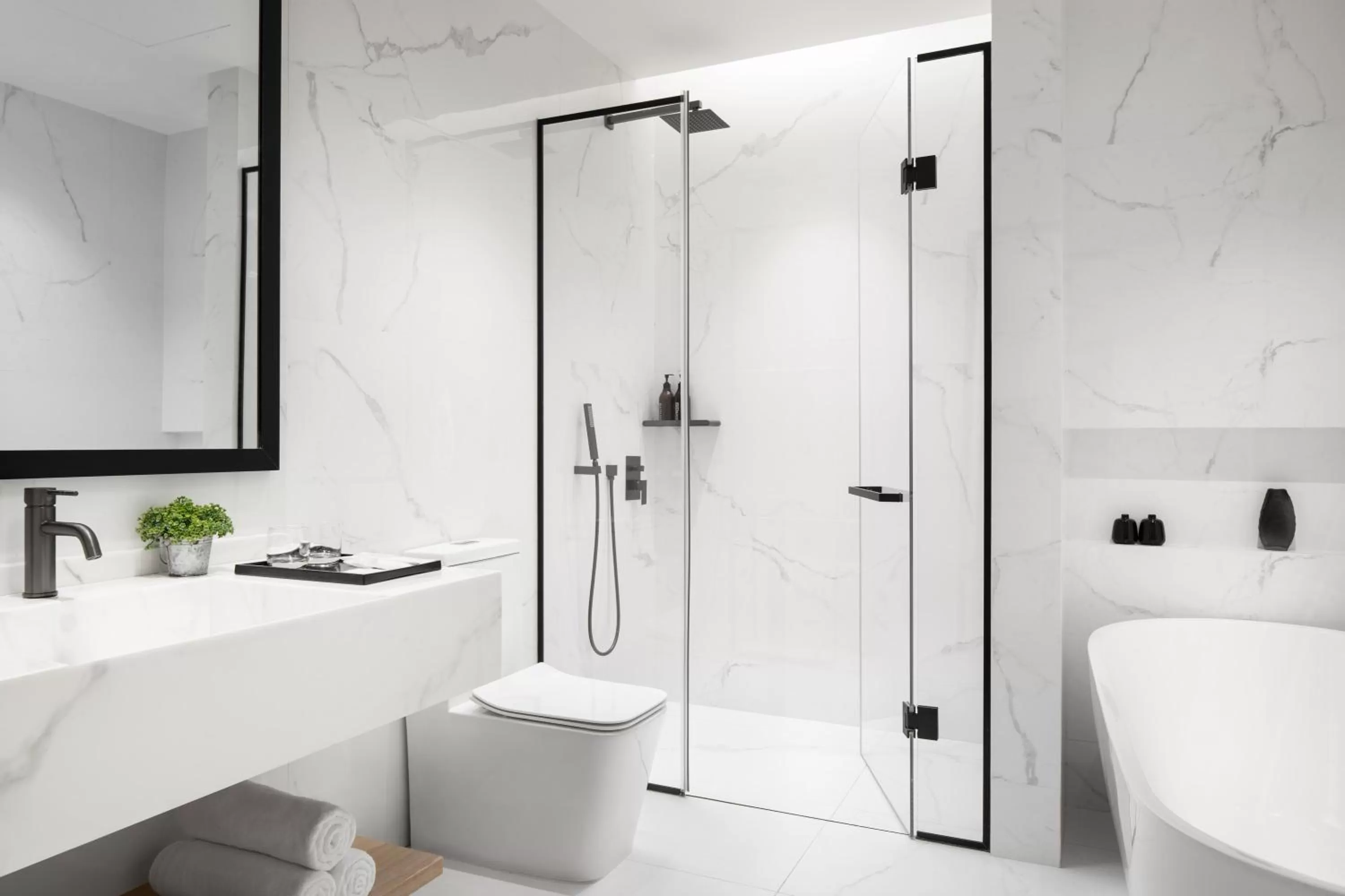 Bathroom in Citadines Flatiron Phnom Penh