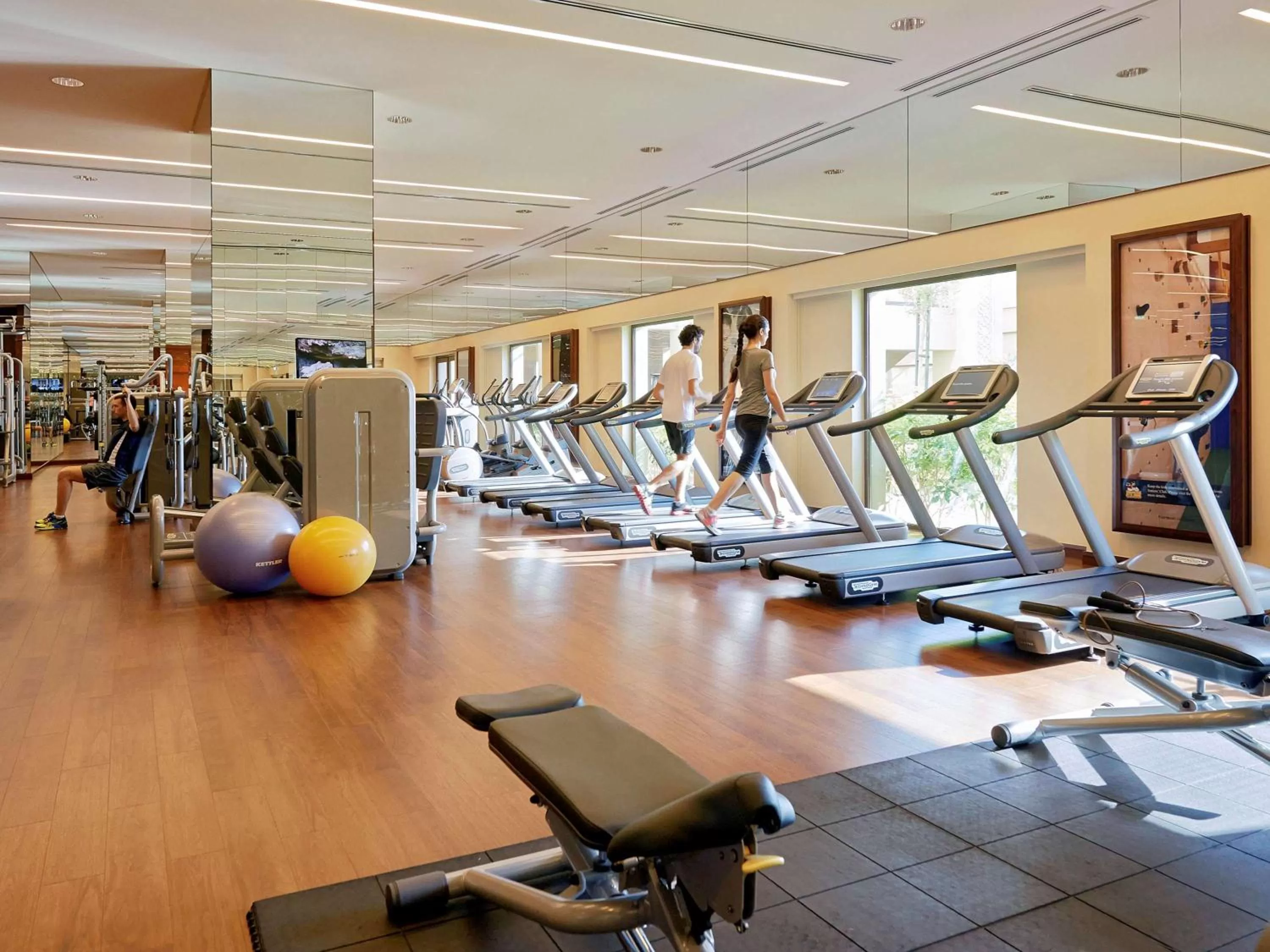 Fitness centre/facilities in Fairmont The Palm