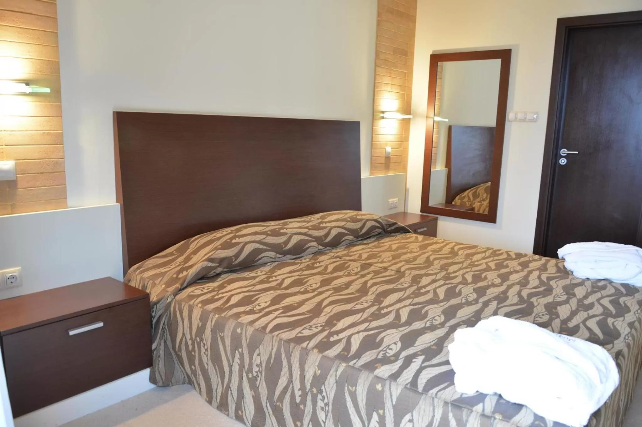 Bed in Hotel Presidivm Palace