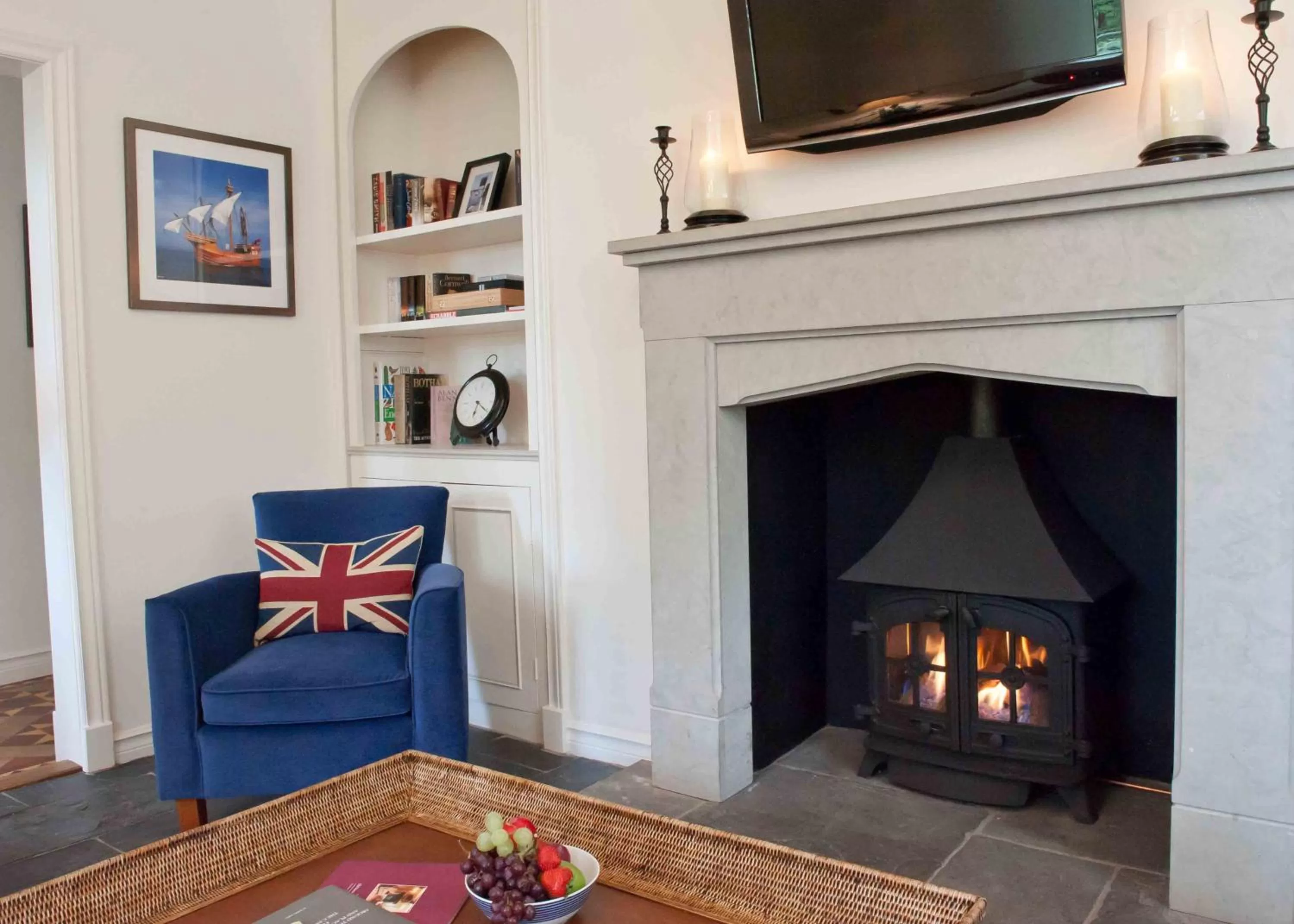 Decorative detail in Cary Arms & Spa