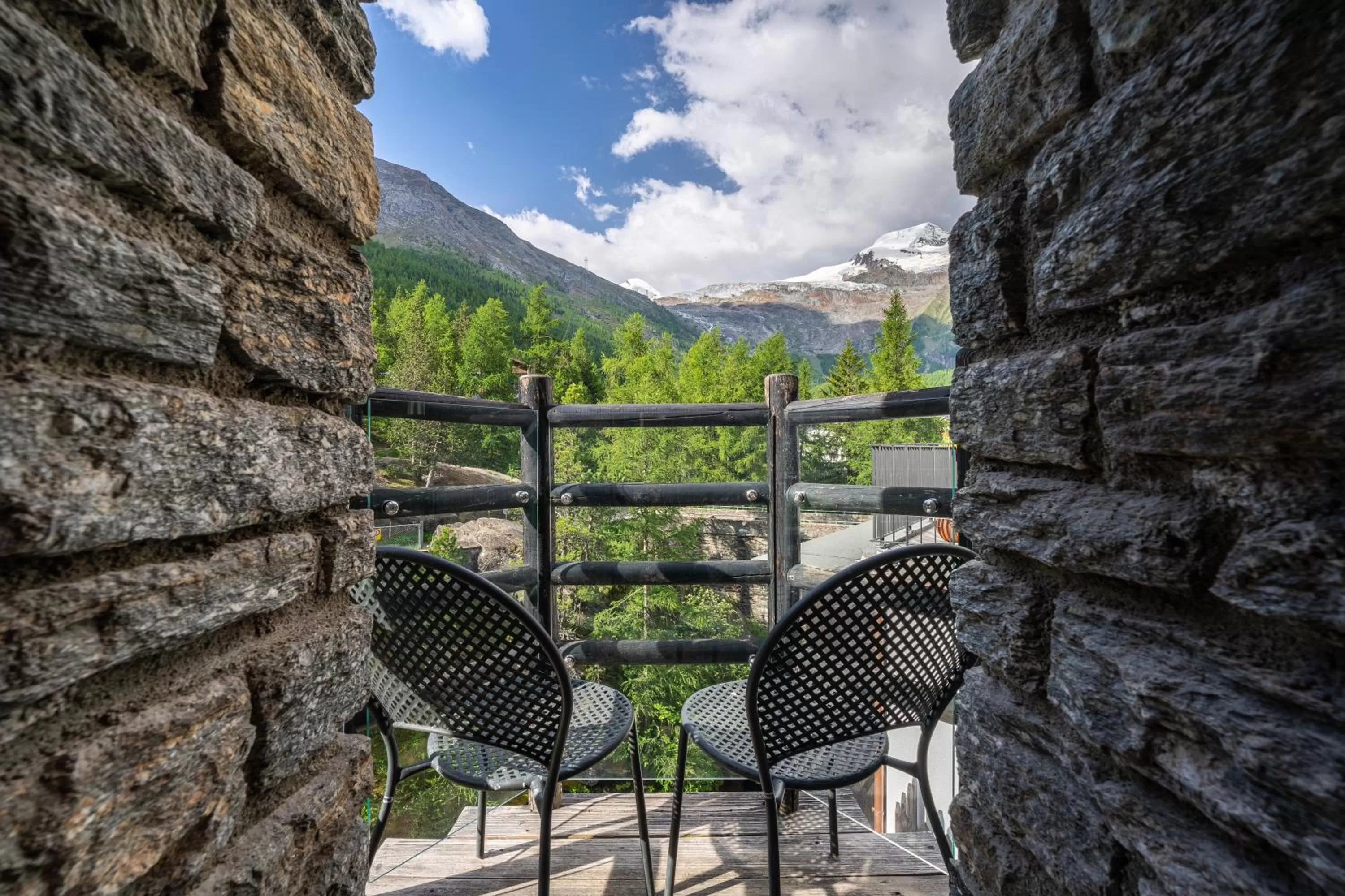 Balcony/Terrace in Boutique Hotel La Gorge