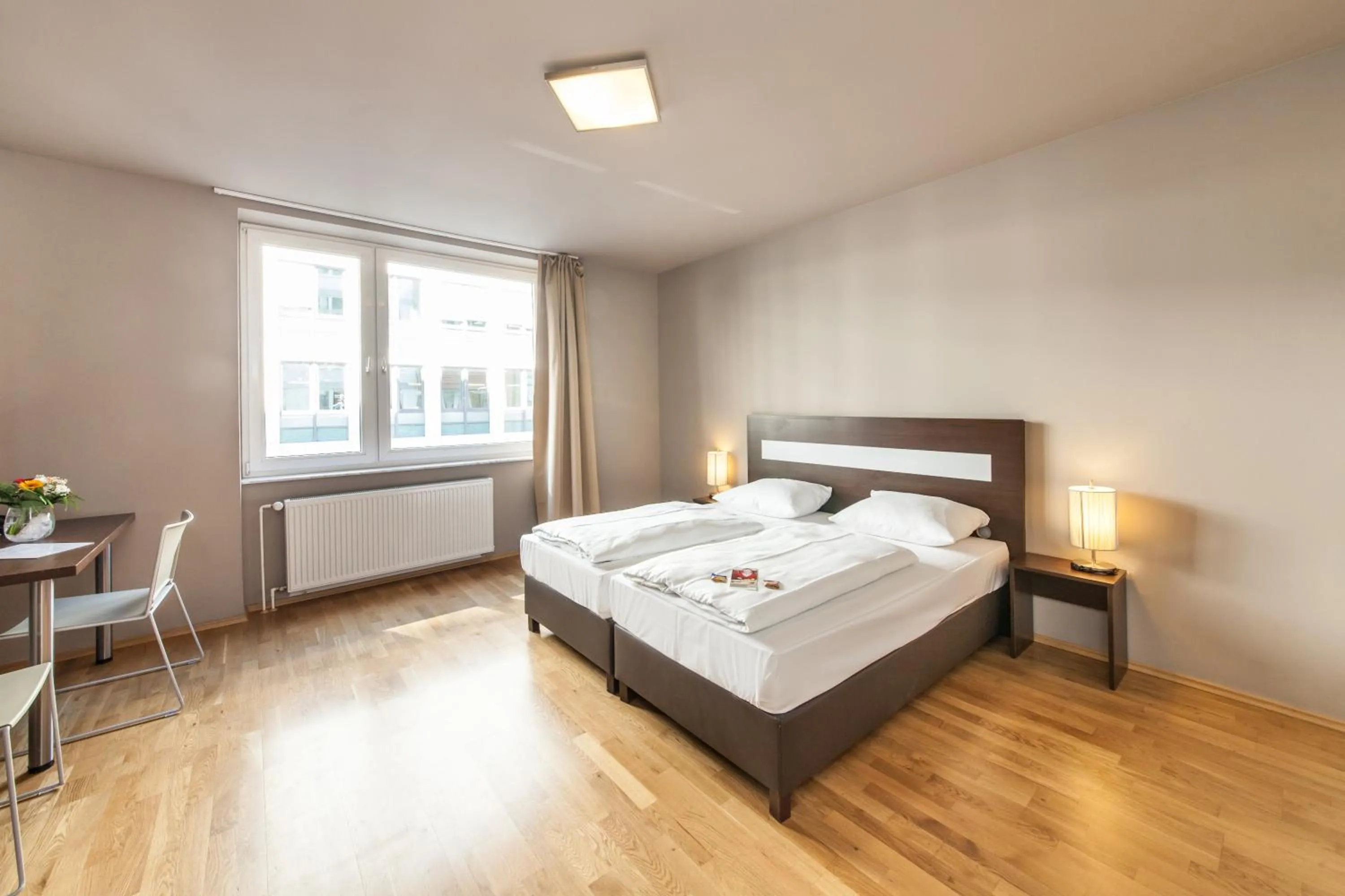 Photo of the whole room, Bed in Scope Hotel City Stay Frankfurt