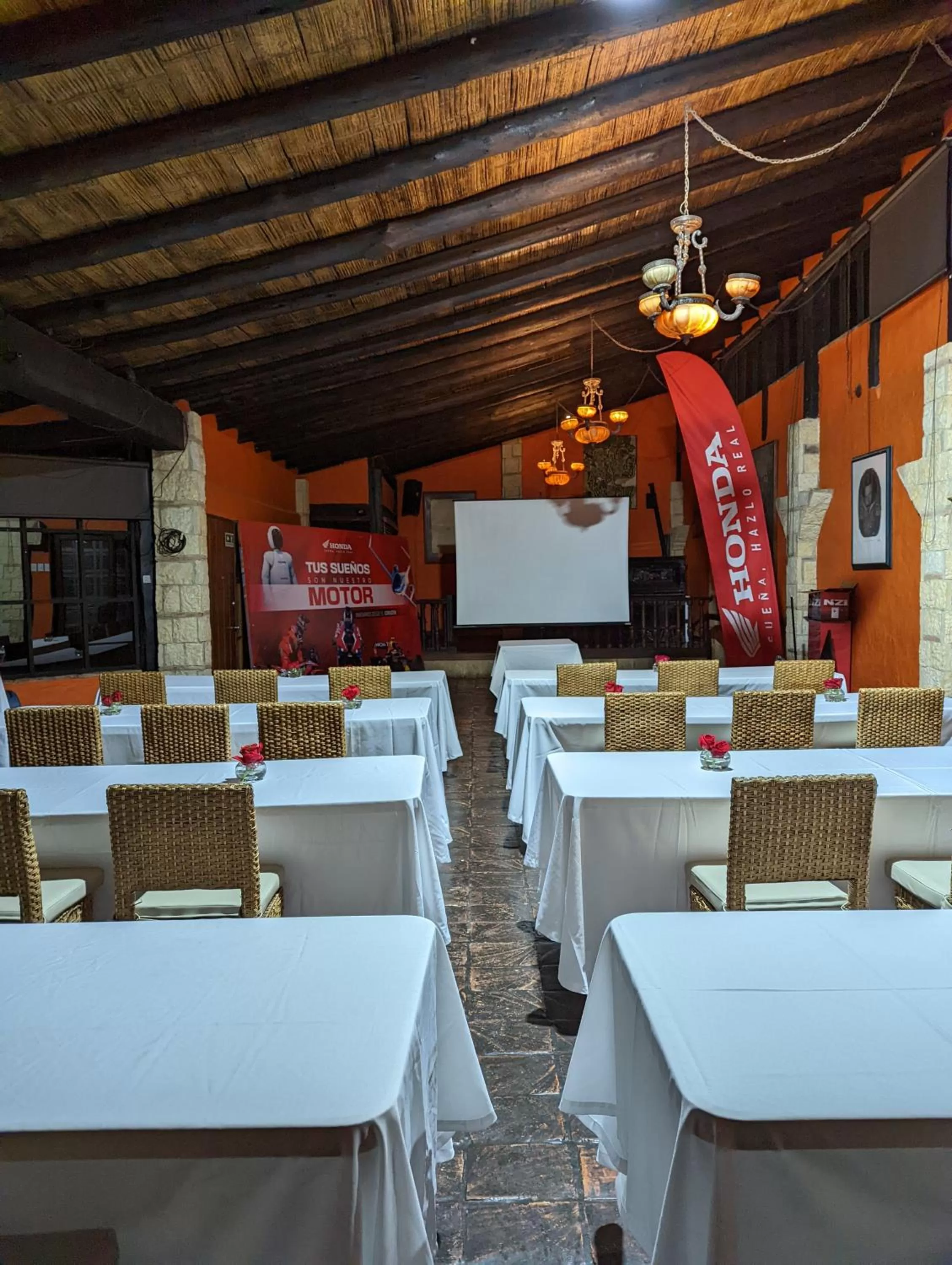 Meeting/conference room, Restaurant/Places to Eat in Posada Cafe La Huerta